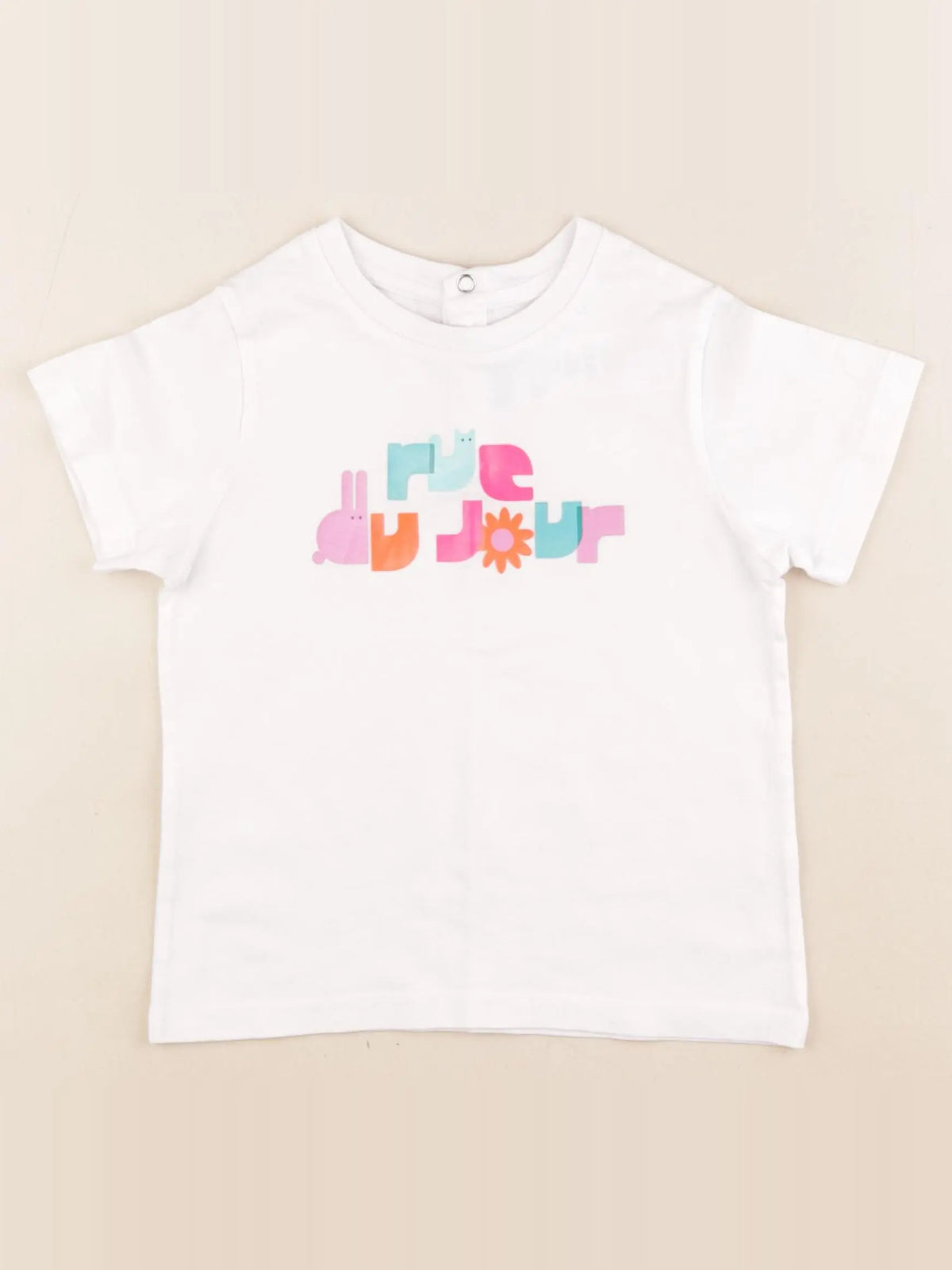 Jacadi - tee-shirt blanc - 4 ans