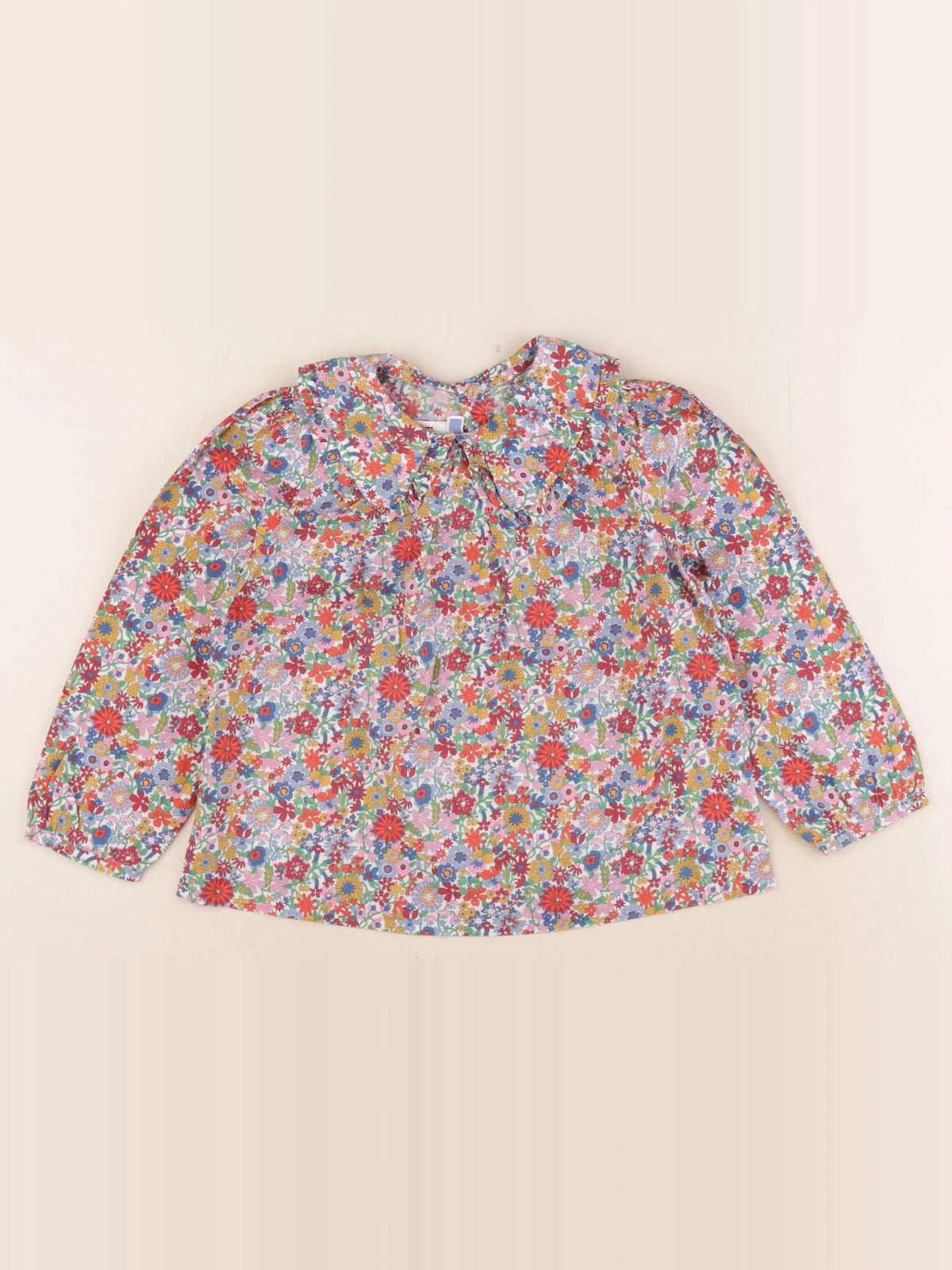 Jacadi - blouse liberty multicolore - 5 ans
