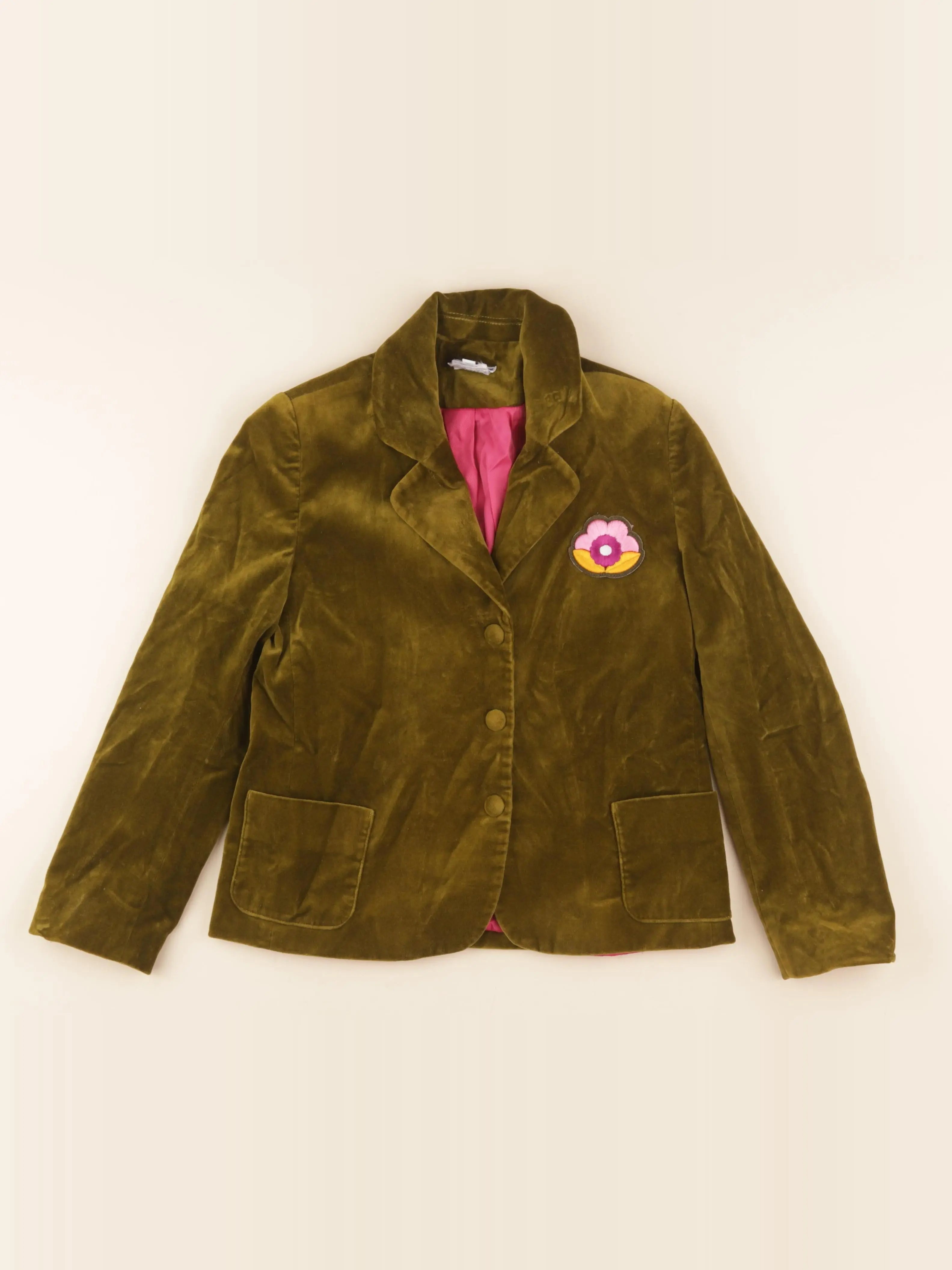 Jacadi - veste vert, rose - 10 ans