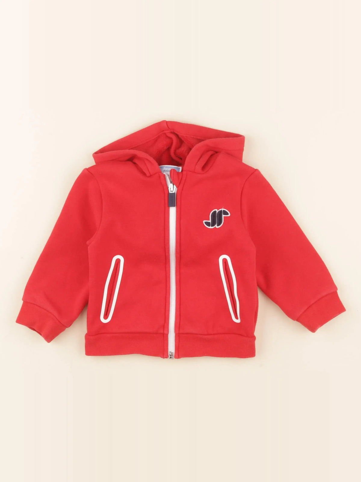Jacadi - sweat rouge - 18 mois