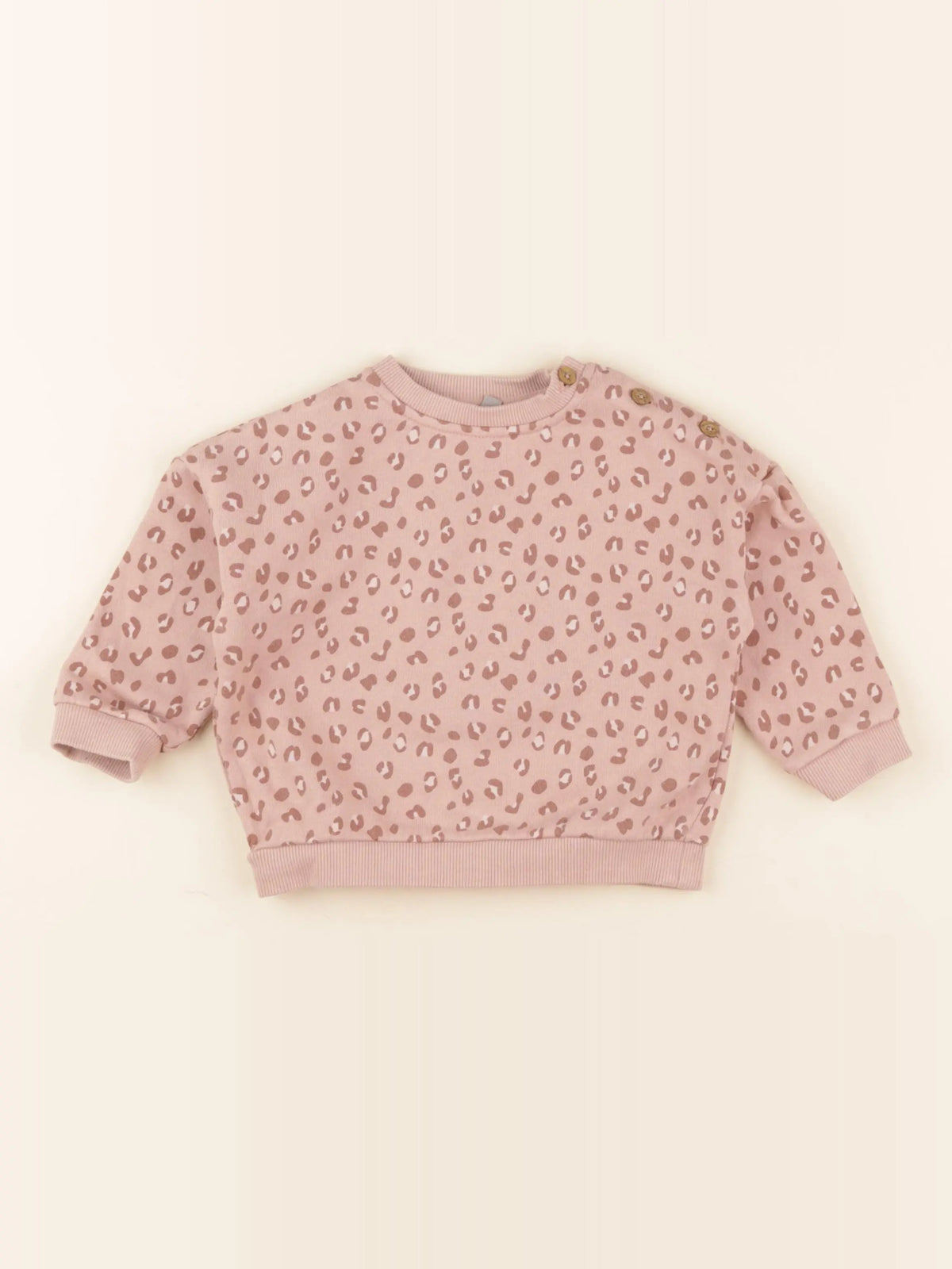 Boutchou - sweat rose - 18 mois