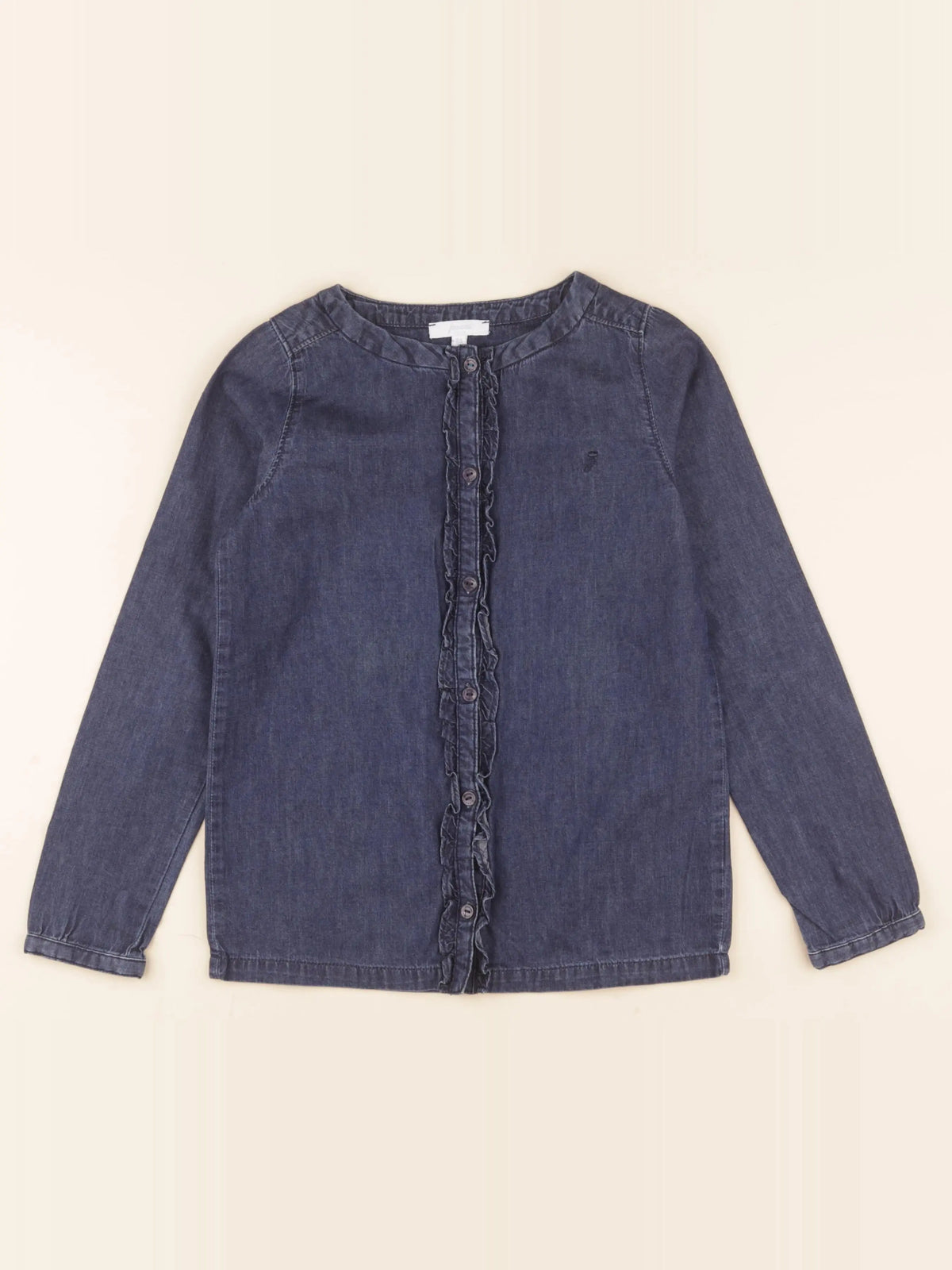 Jacadi - blouse bleu - 8 ans