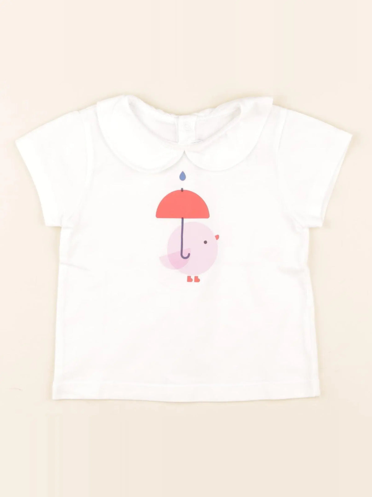 Jacadi - tee-shirt blanc - 2 ans
