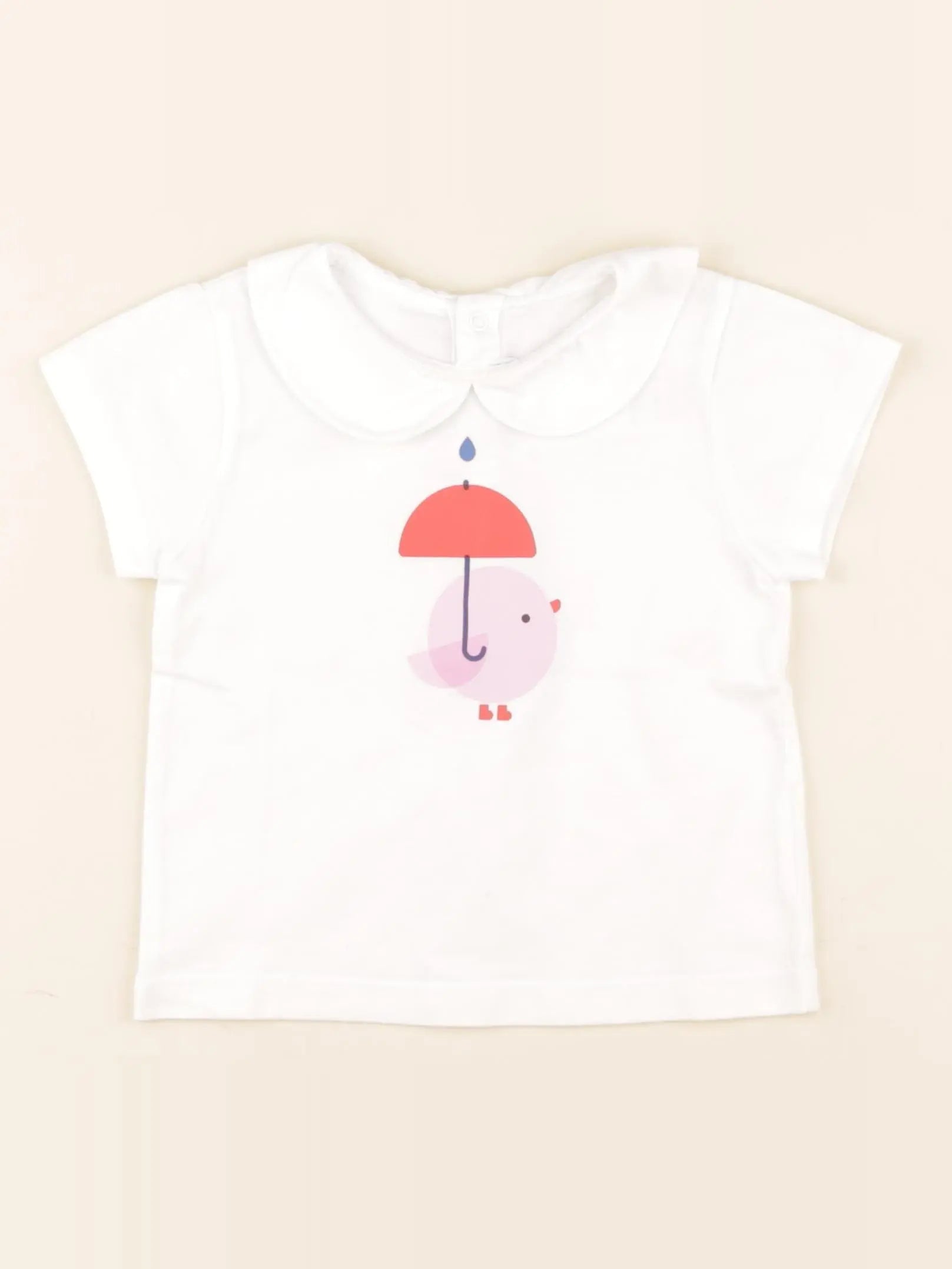 Jacadi - tee-shirt blanc - 2 ans