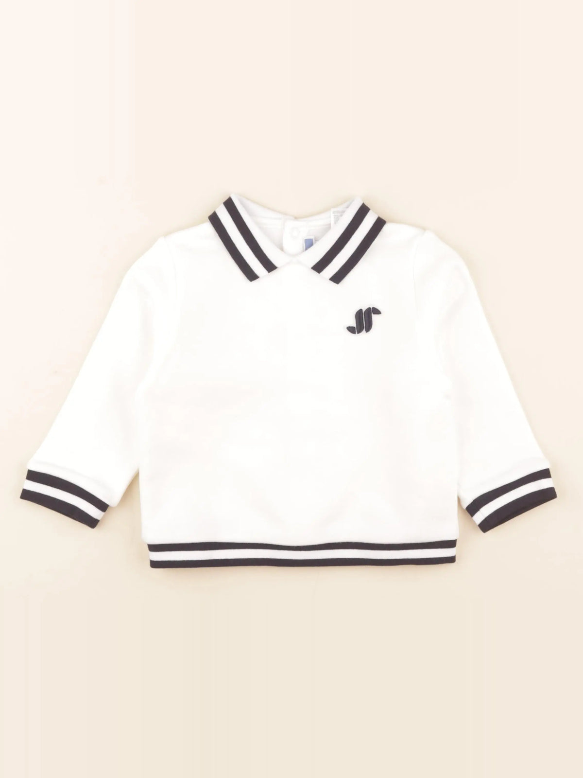 Jacadi - sweat blanc - 2 ans