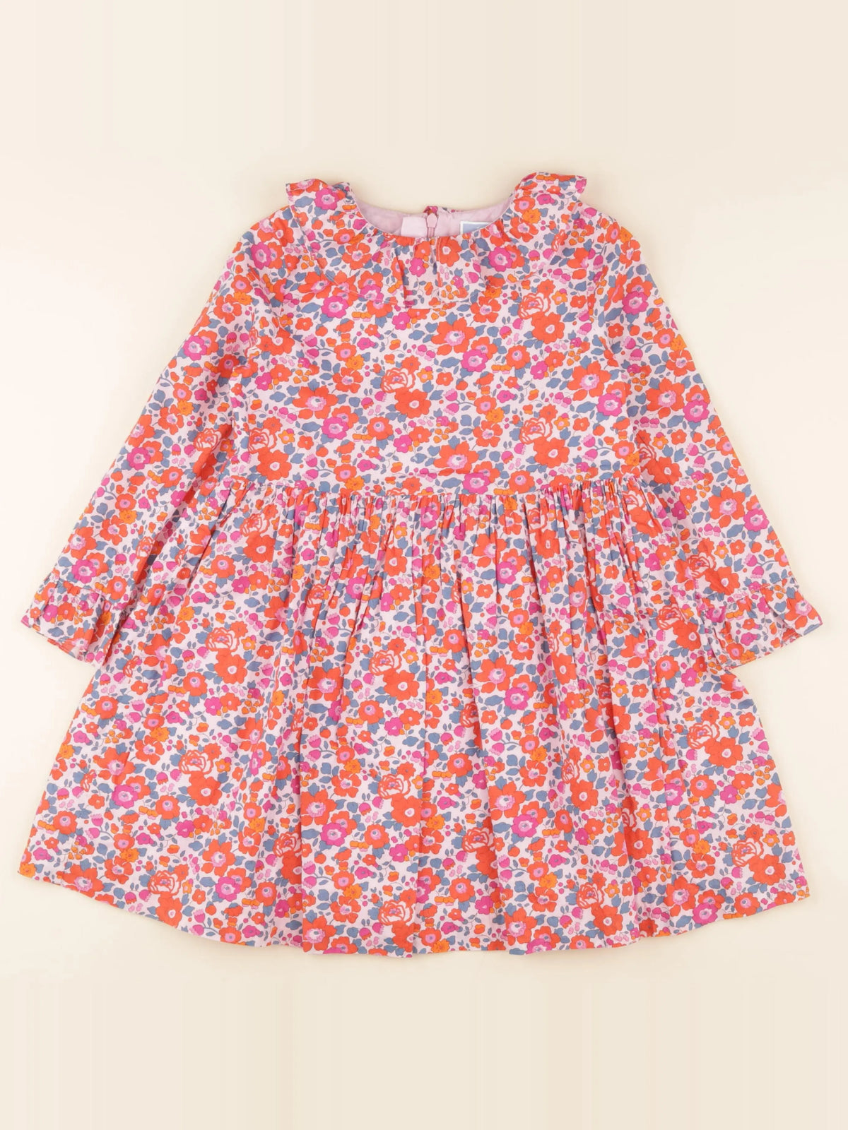 Jacadi - robe liberty multicolore - 6 ans