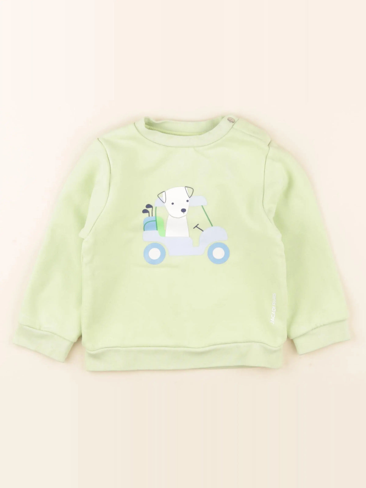 Jacadi - sweat vert - 36 mois