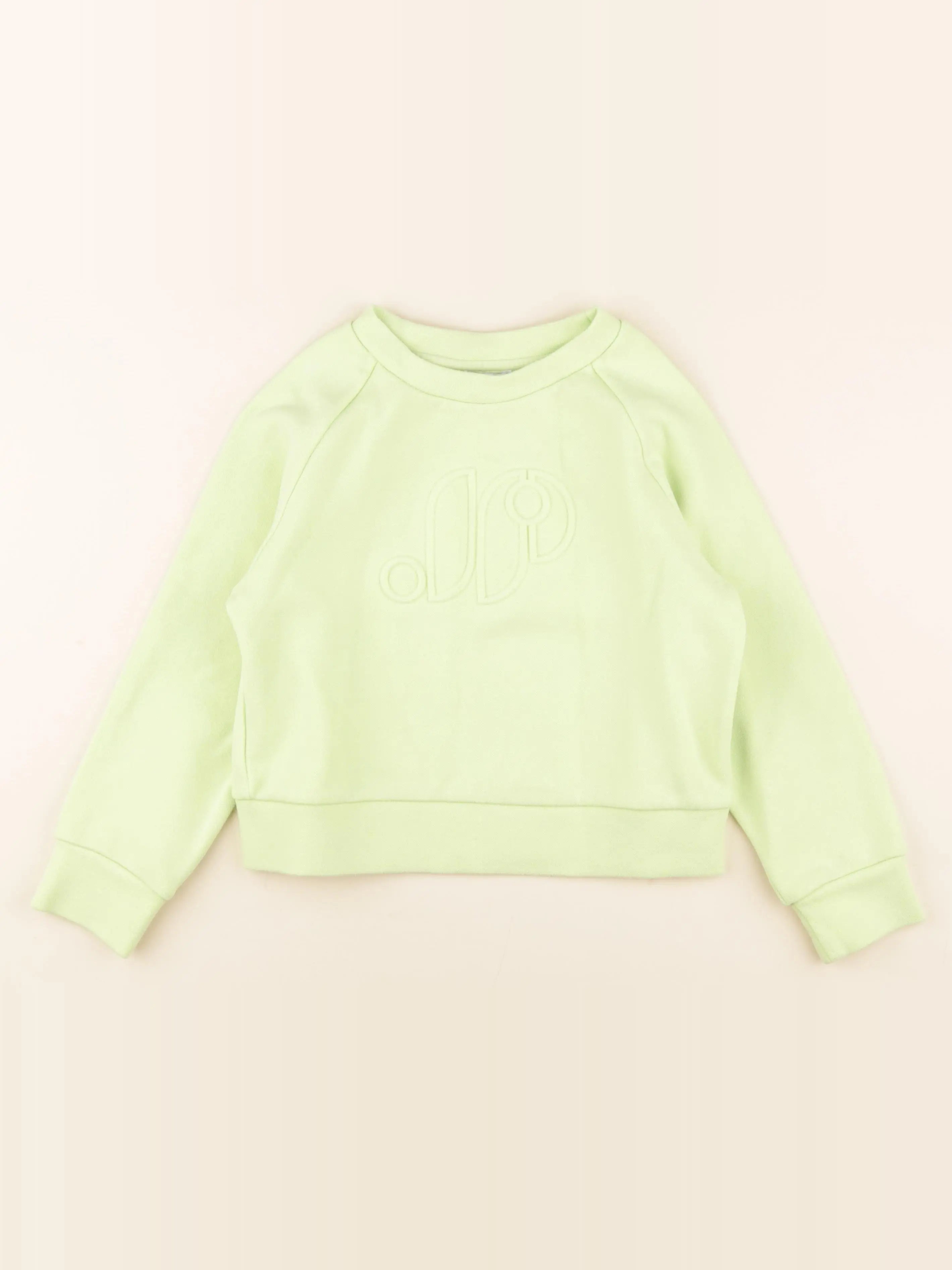 Jacadi - sweat vert - 8 ans