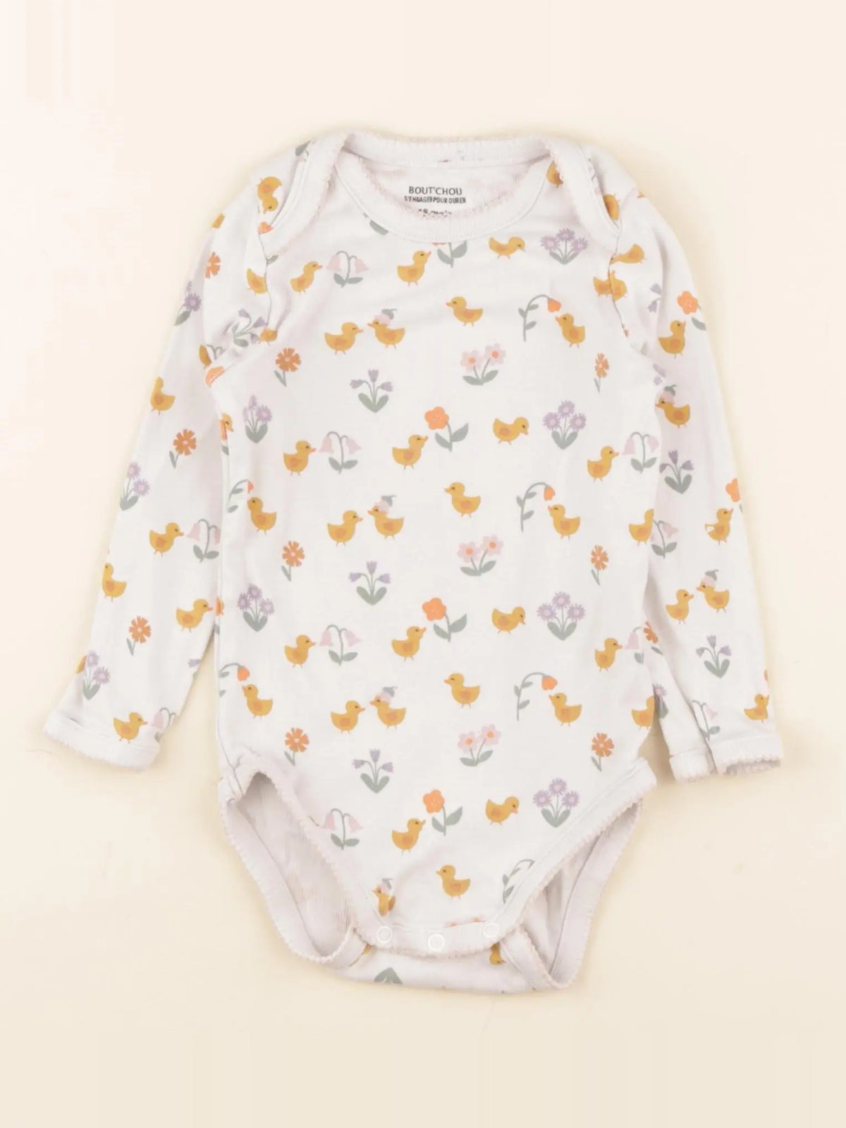 Boutchou - body multicolore, blanc - 18 mois