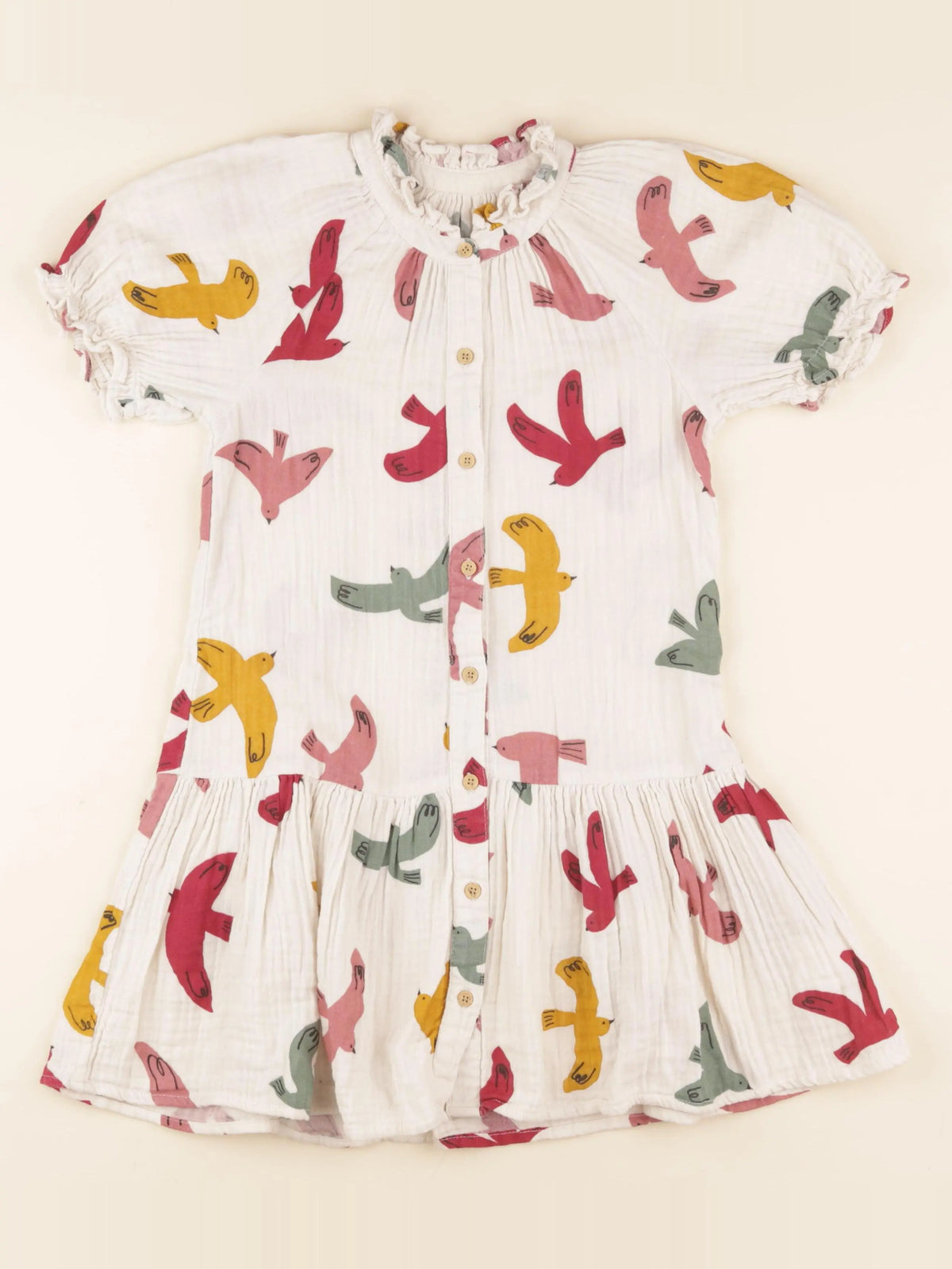 Monoprix - robe multicolore - 8 ans