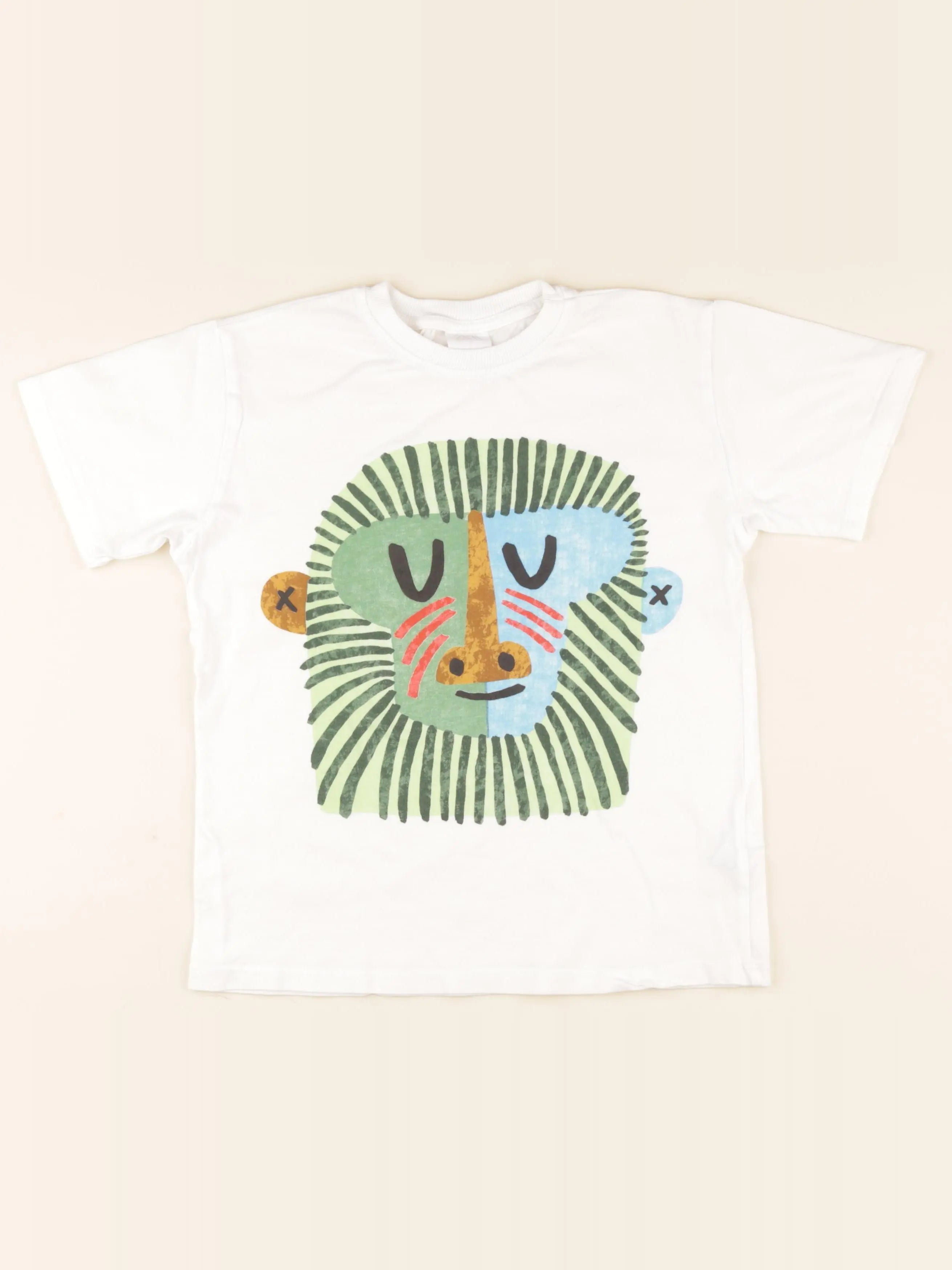 Zara - tee-shirt multicolore - 5/6 ans