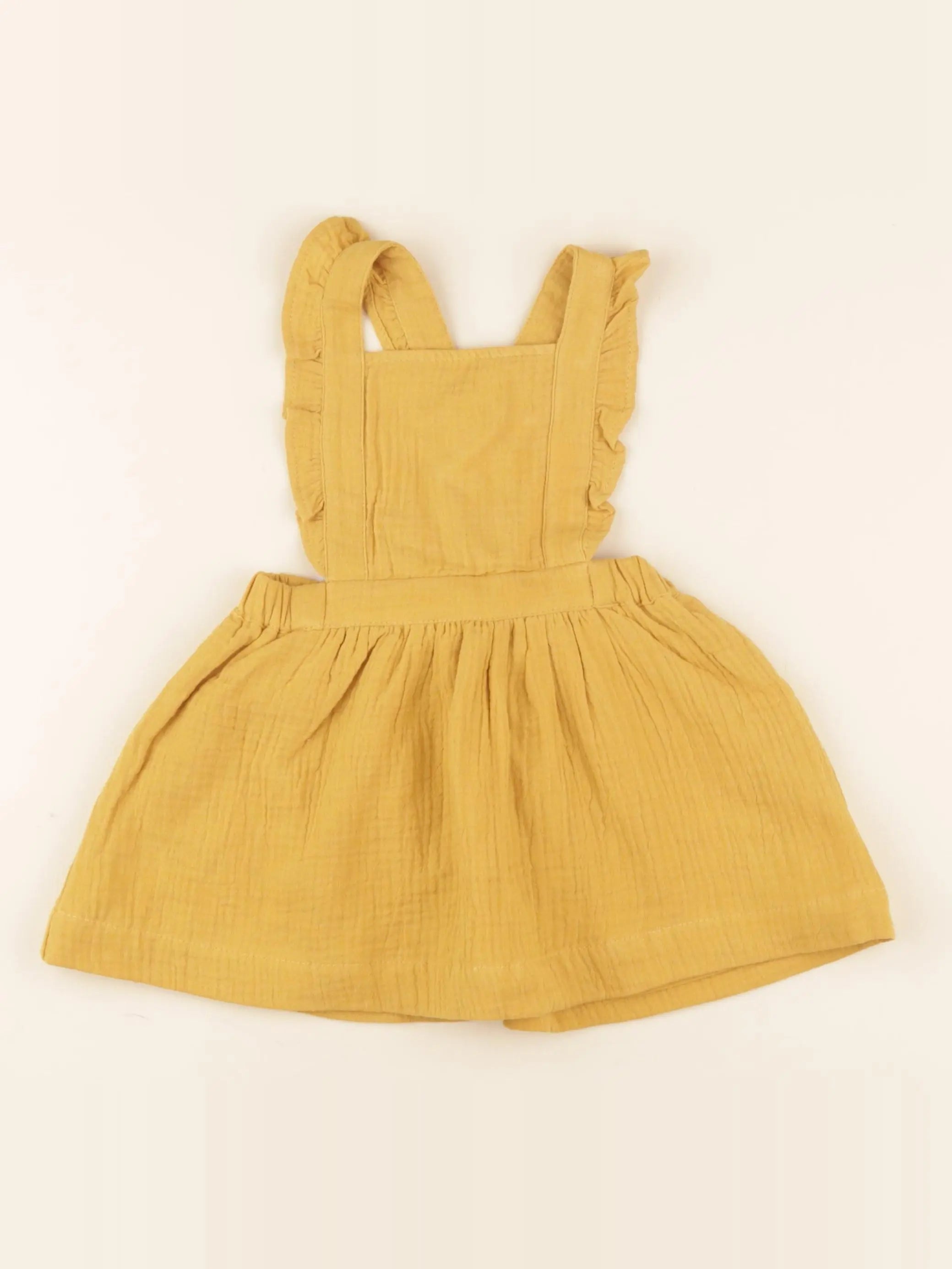 Vertbaudet - robe jaune - 18 mois