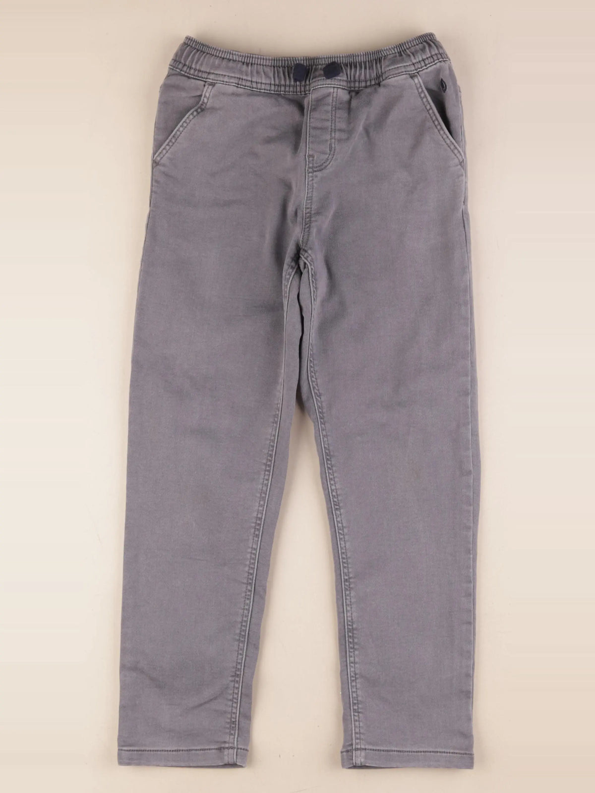 Petit Bateau - pantalon gris - 8 ans