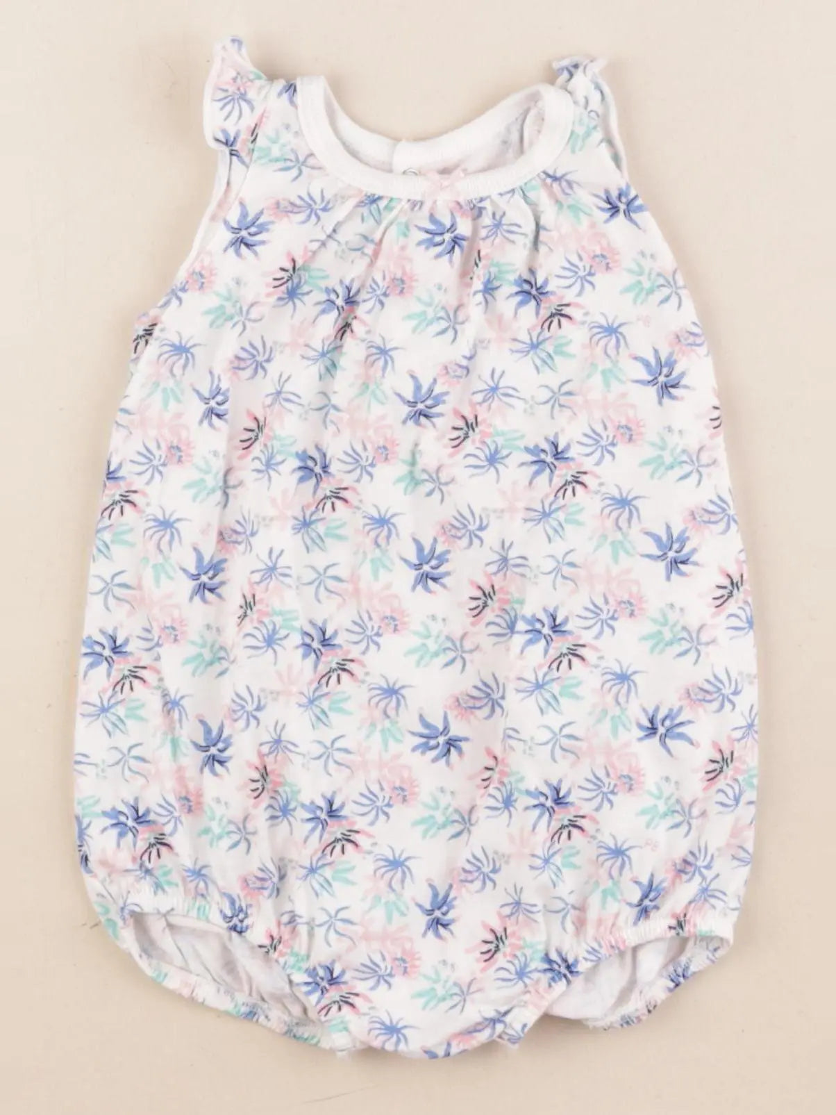Petit Bateau - pyjama coton multicolore - 6 mois
