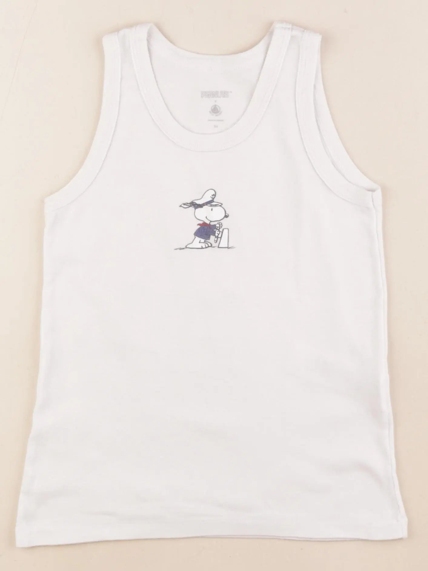 Petit Bateau - maillot de corps blanc - 8 ans
