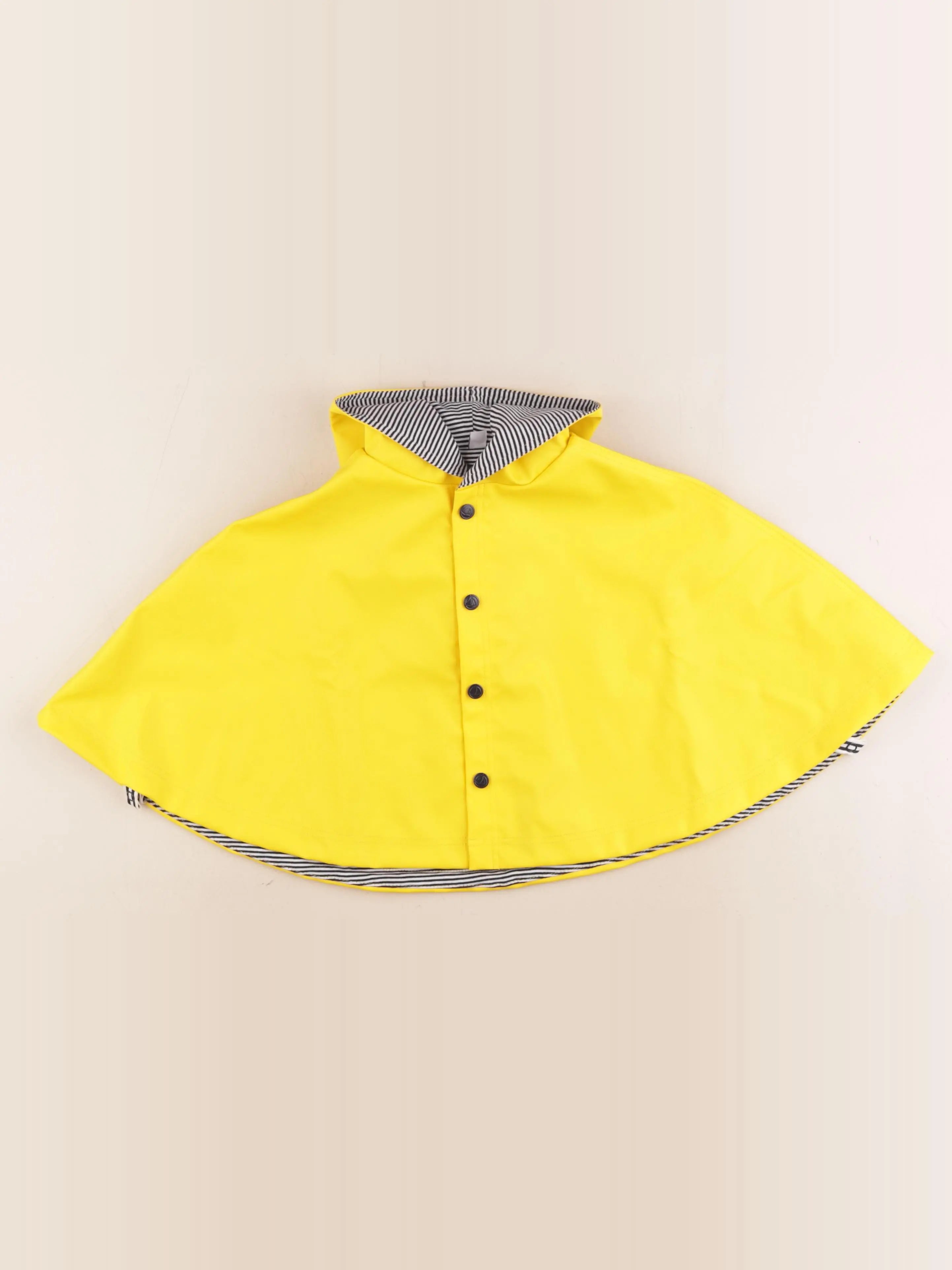 Petit Bateau - imperméable jaune - 6/12 mois