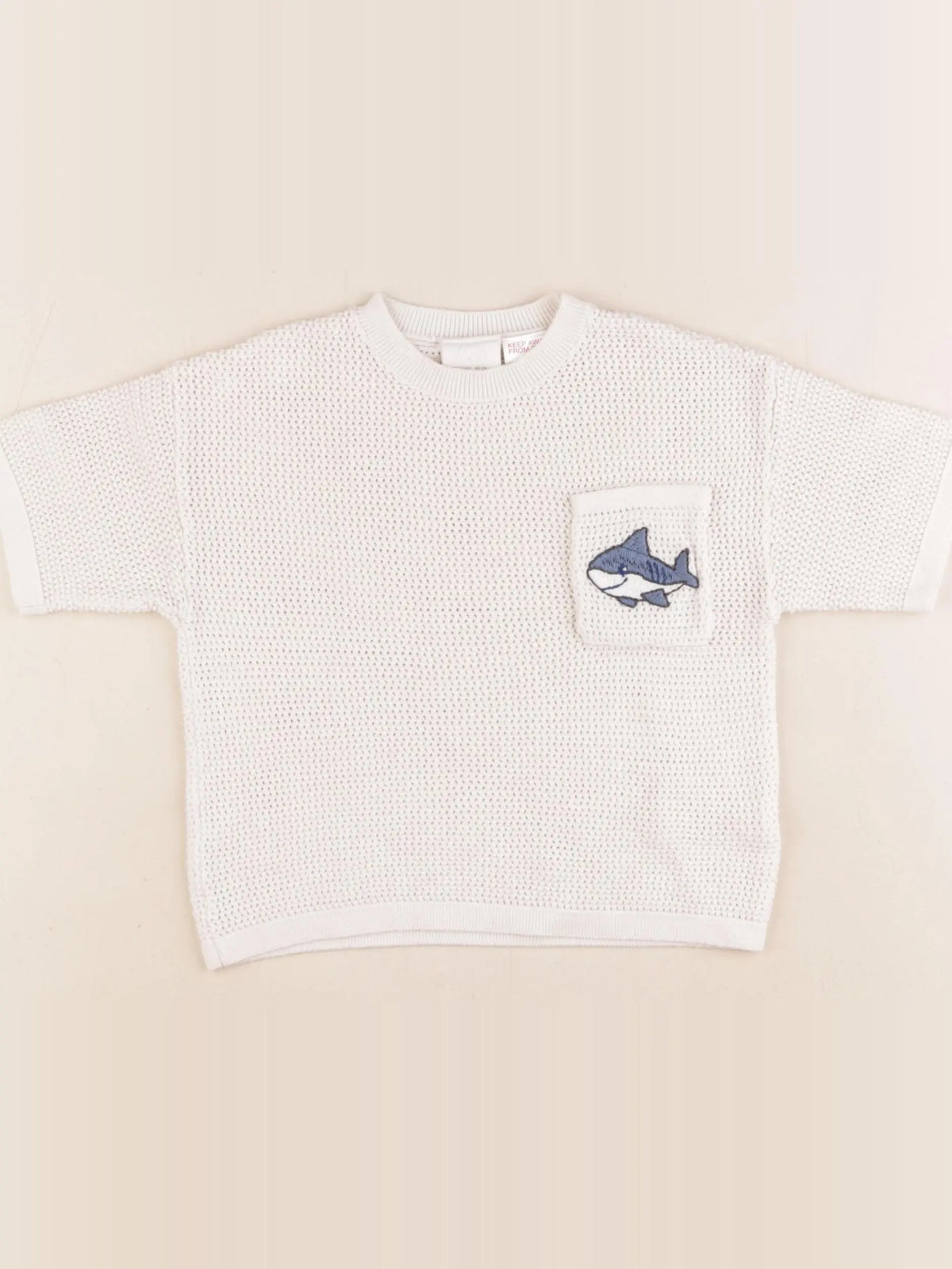 Petit Bateau - tee-shirt blanc - 18 mois