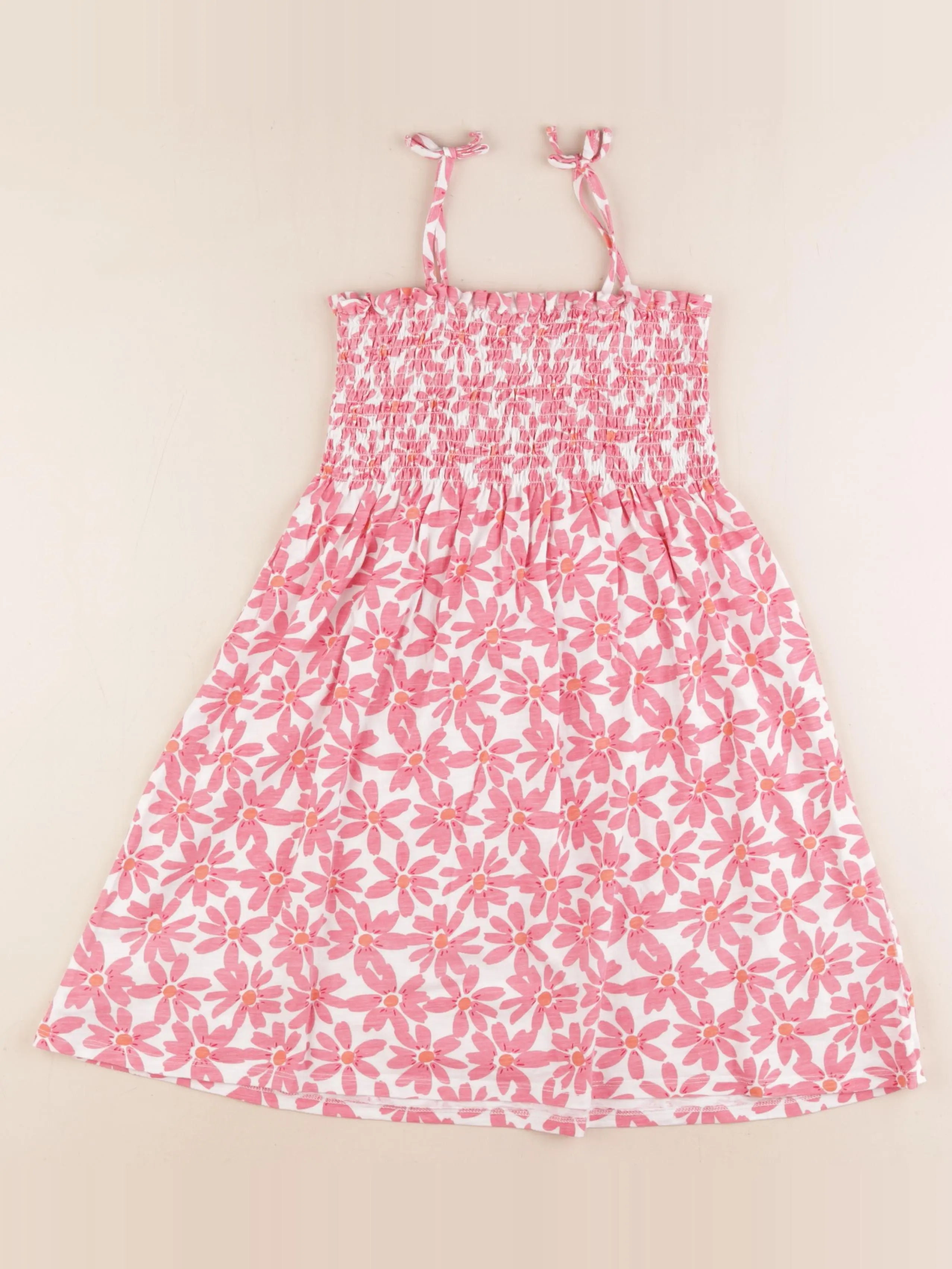 Vertbaudet - robe blanc - 8 ans