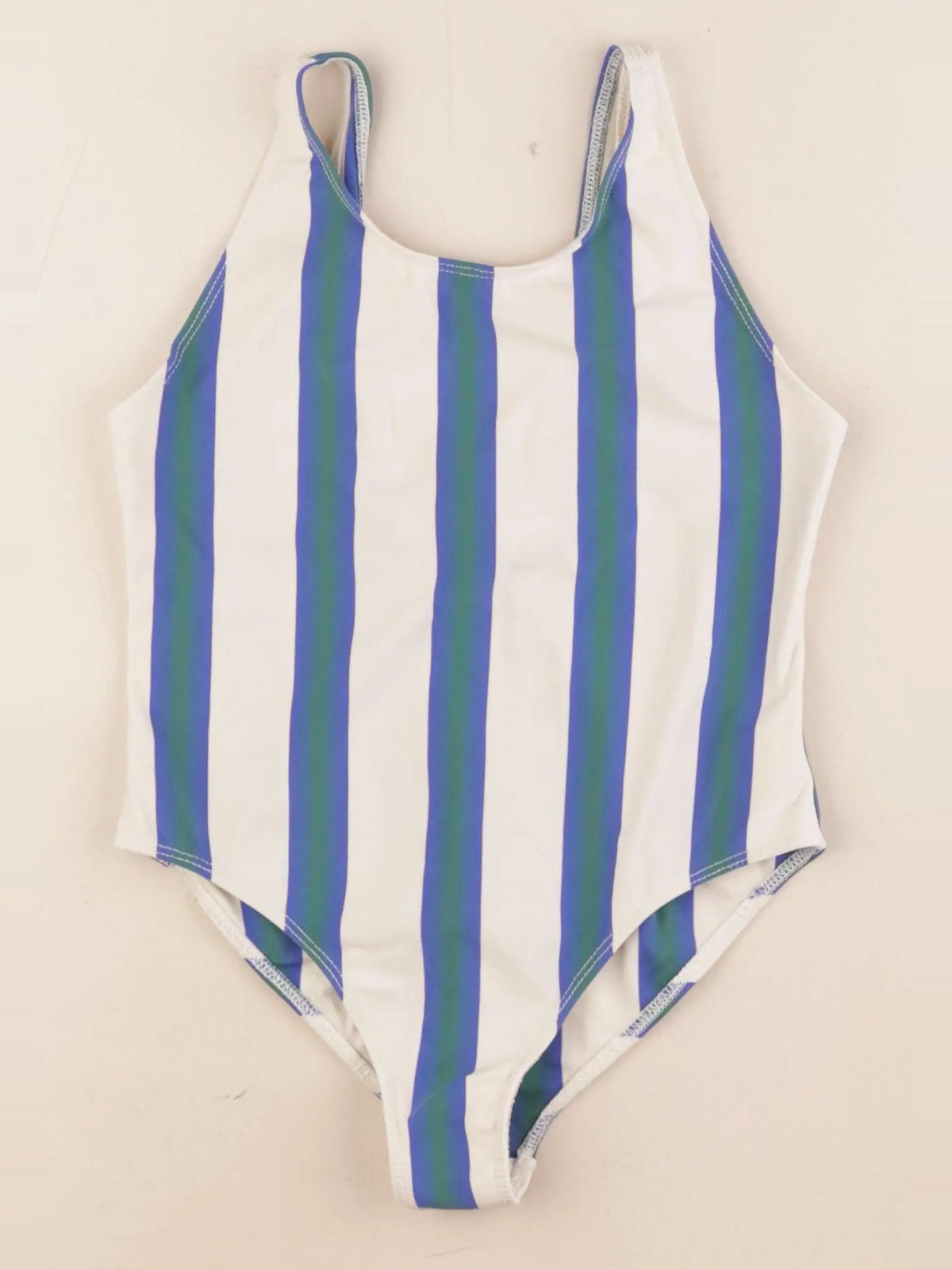 Zara - maillot de bain bleu, beige, vert - 10/11 ans