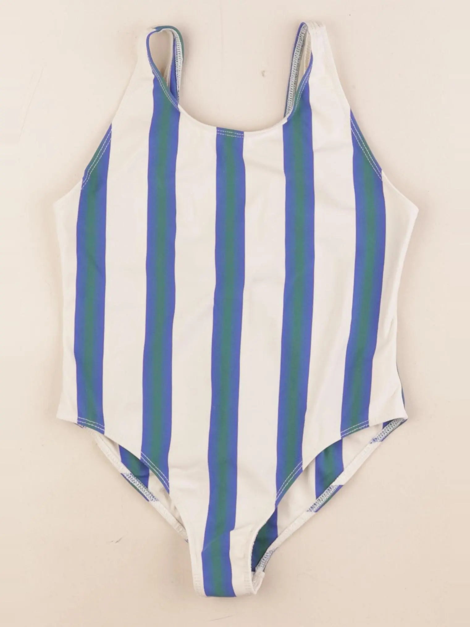 Zara - maillot de bain bleu, beige, vert - 10/11 ans