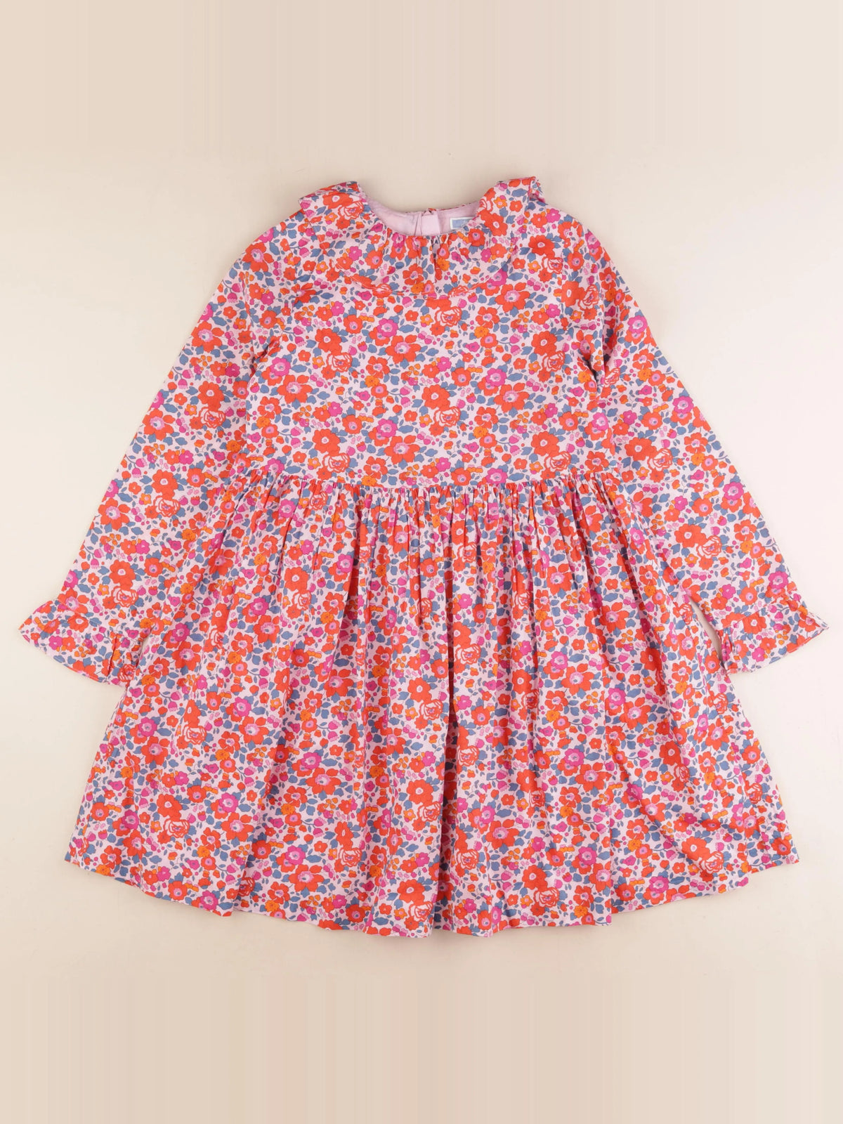 Jacadi - robe liberty multicolore - 10 ans