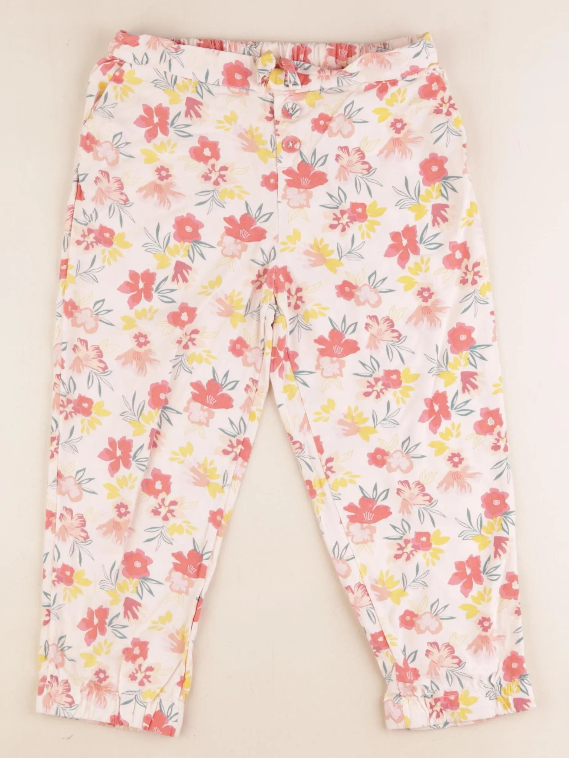 Vertbaudet - pantalon multicolore - 8 ans