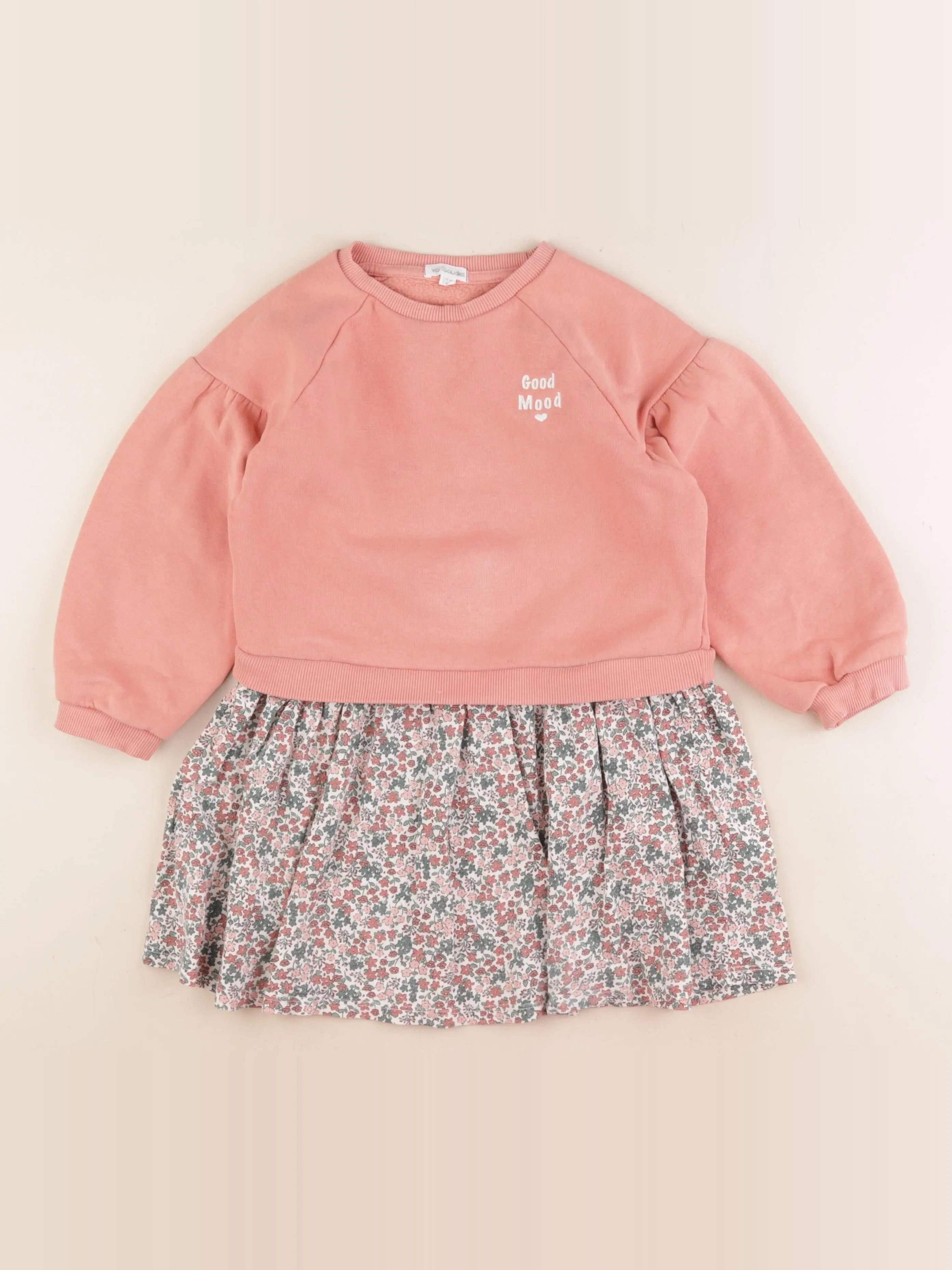 Vertbaudet - robe rose - 6 ans