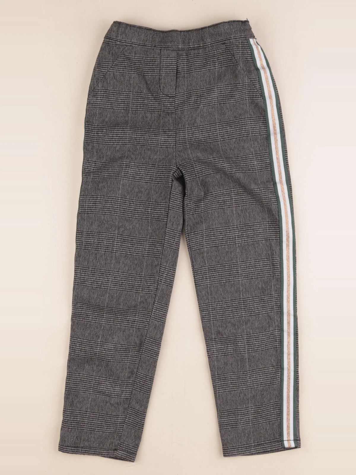 Vertbaudet - pantalon gris - 7 ans