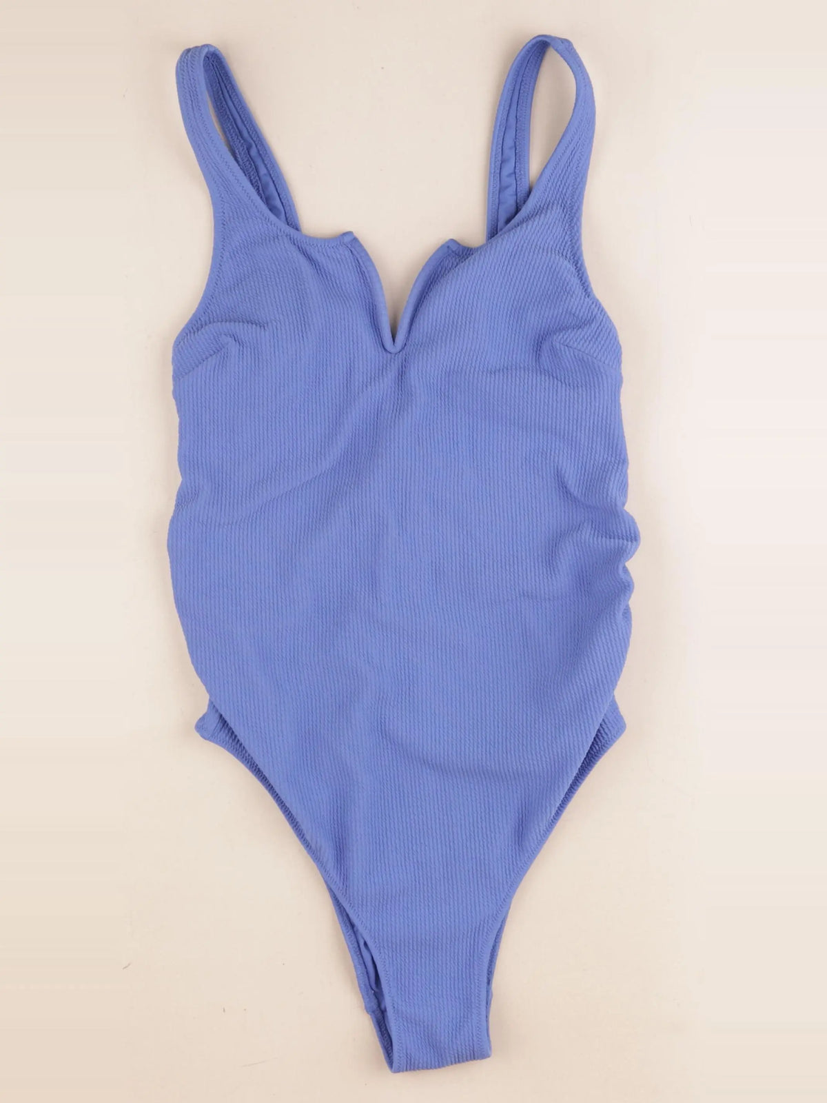 H&M - maillot de bain grossesse bleu - s