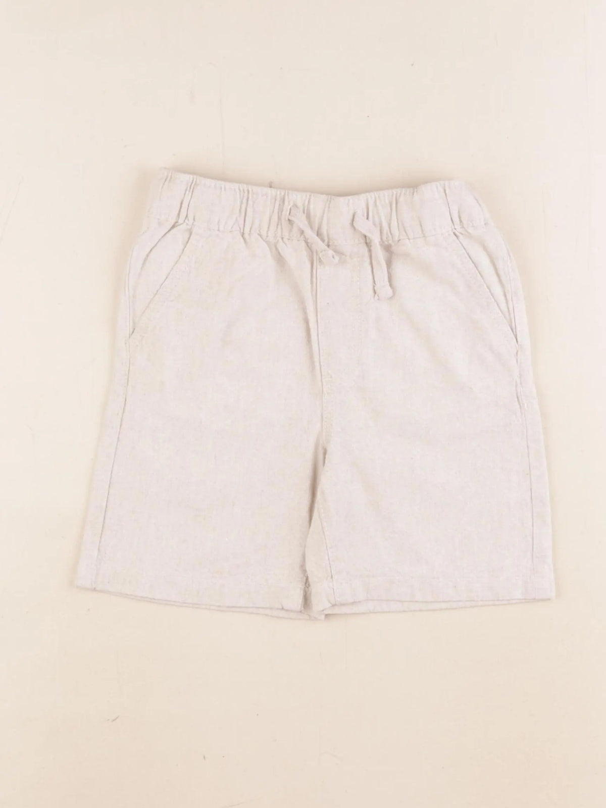 Vertbaudet - short beige - 4 ans