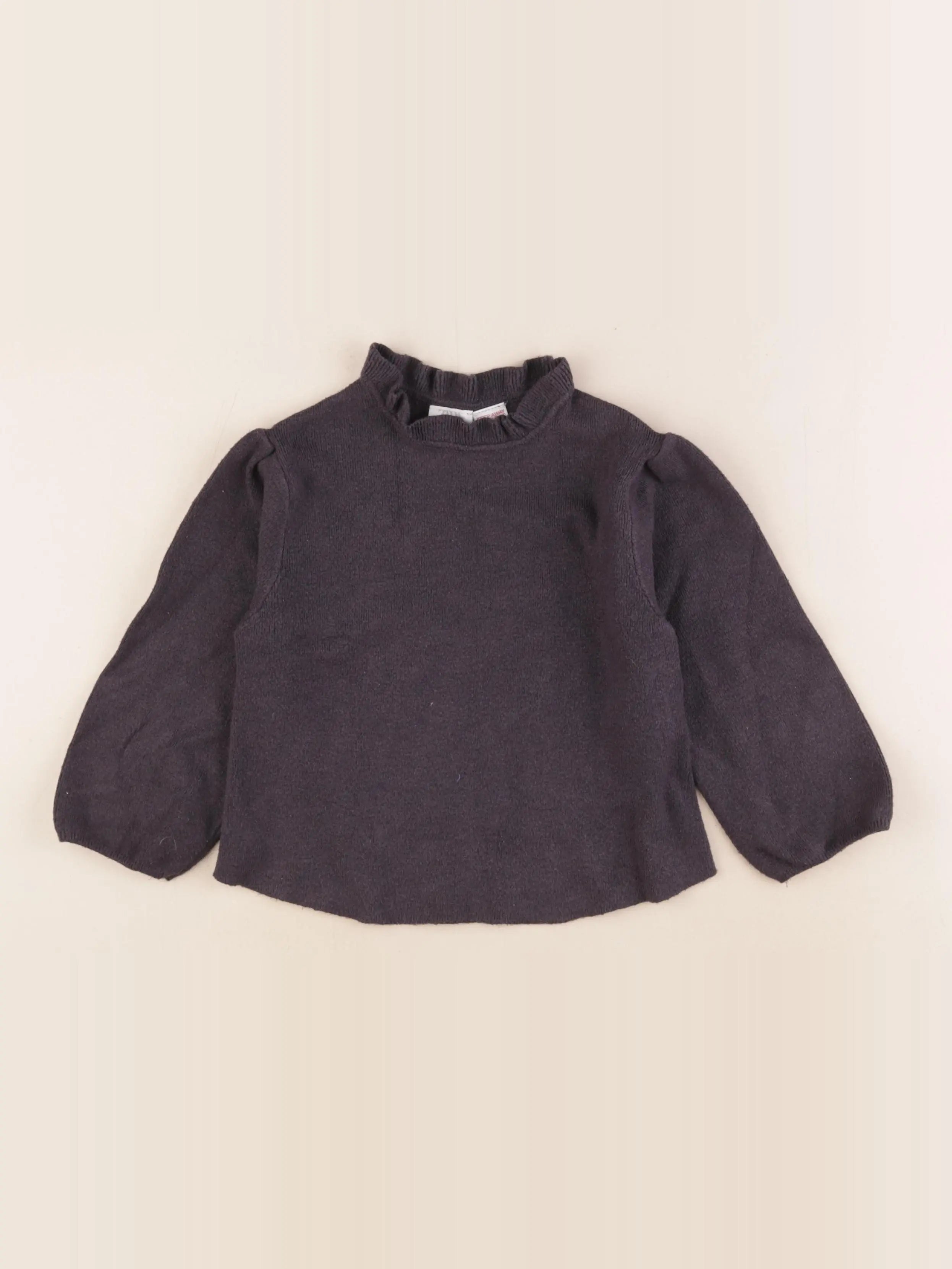 Zara - pull gris - 3/4 ans