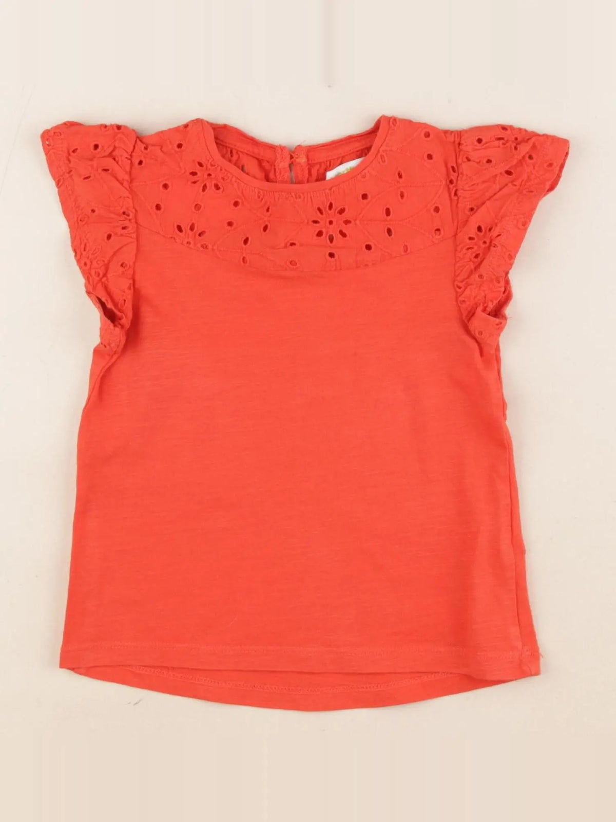 Vertbaudet - tee-shirt rouge - 3 ans