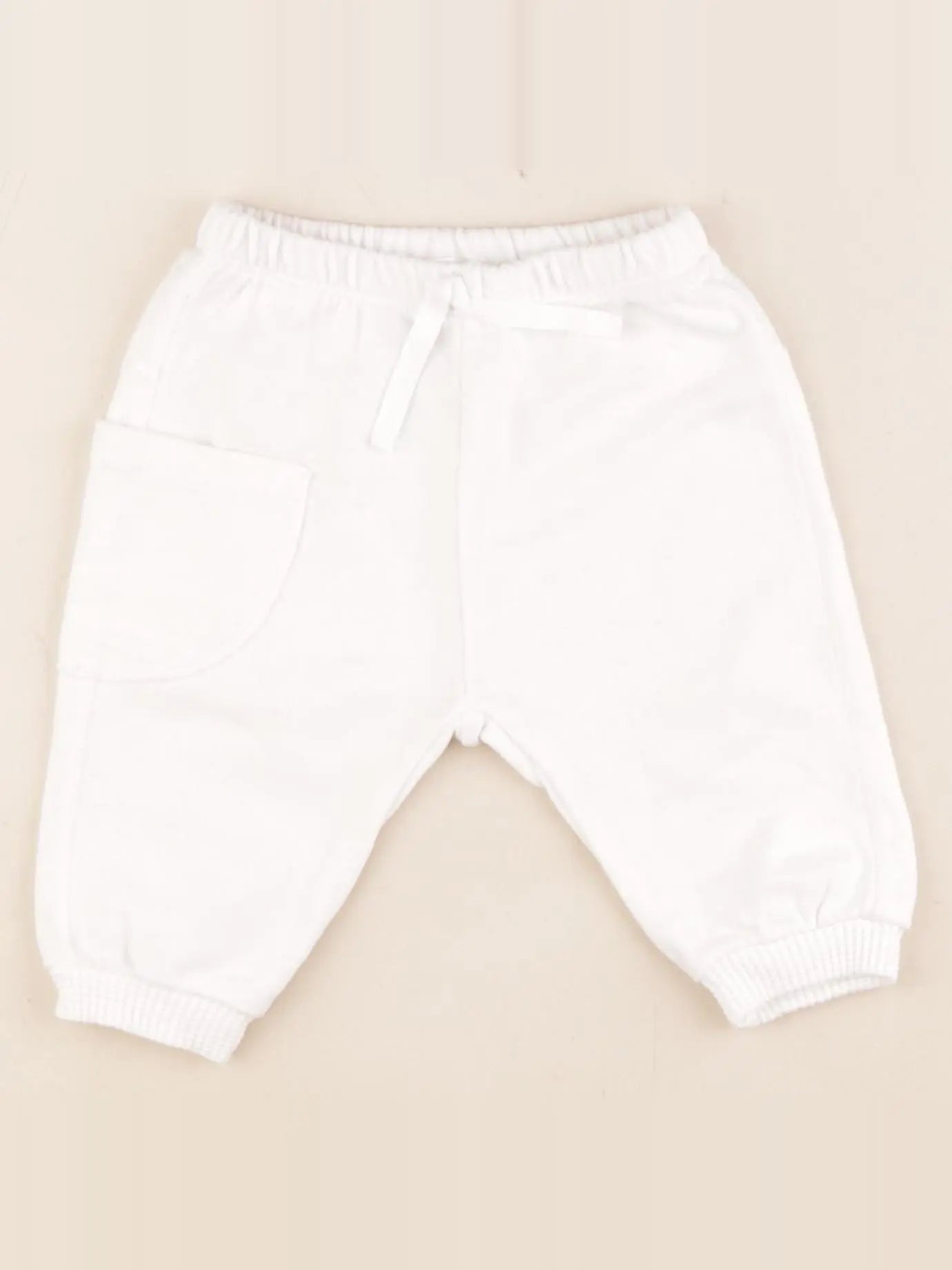 Zara - jogging blanc - 1/3 mois