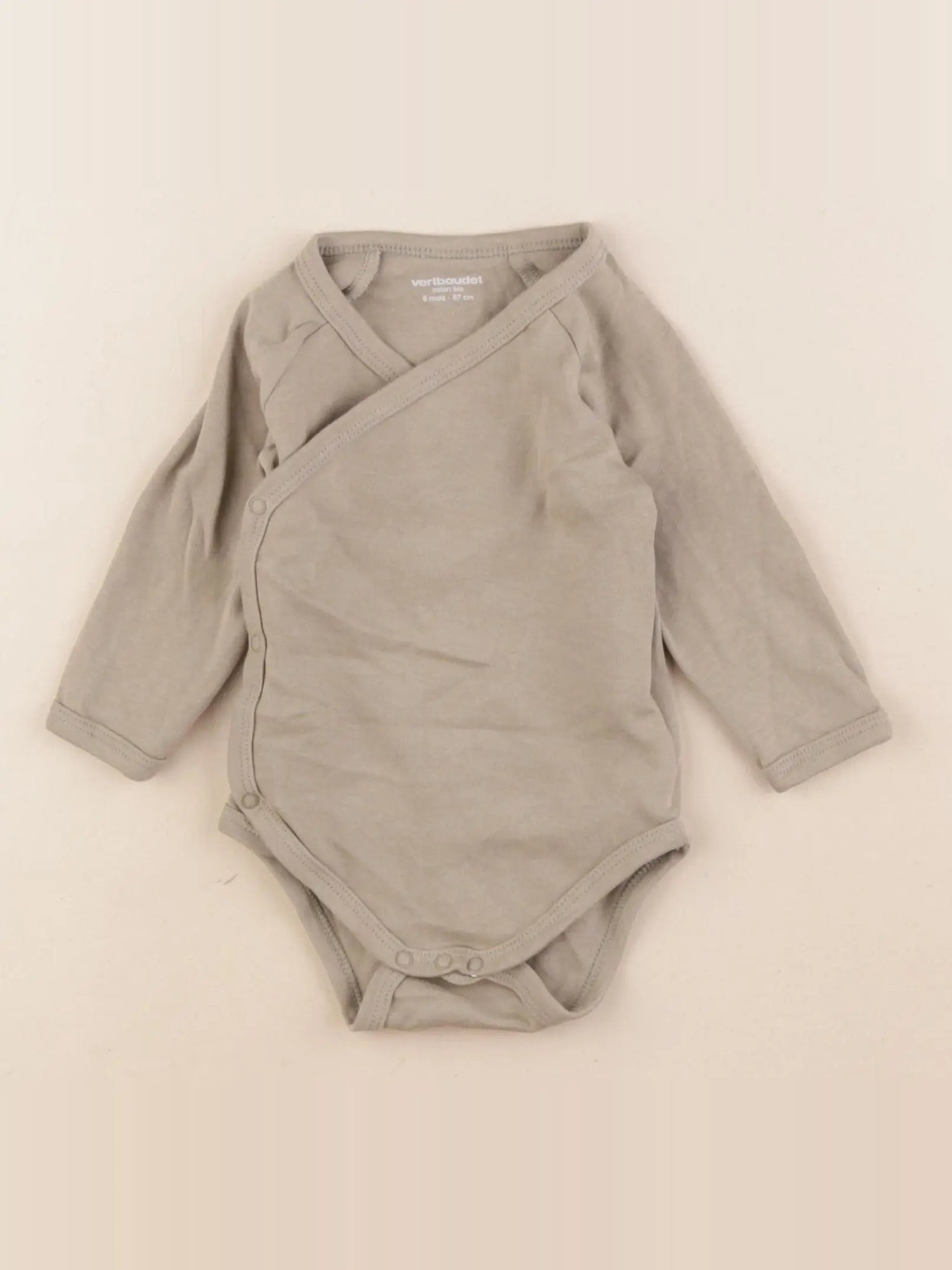 Vertbaudet - body vert - 6 mois