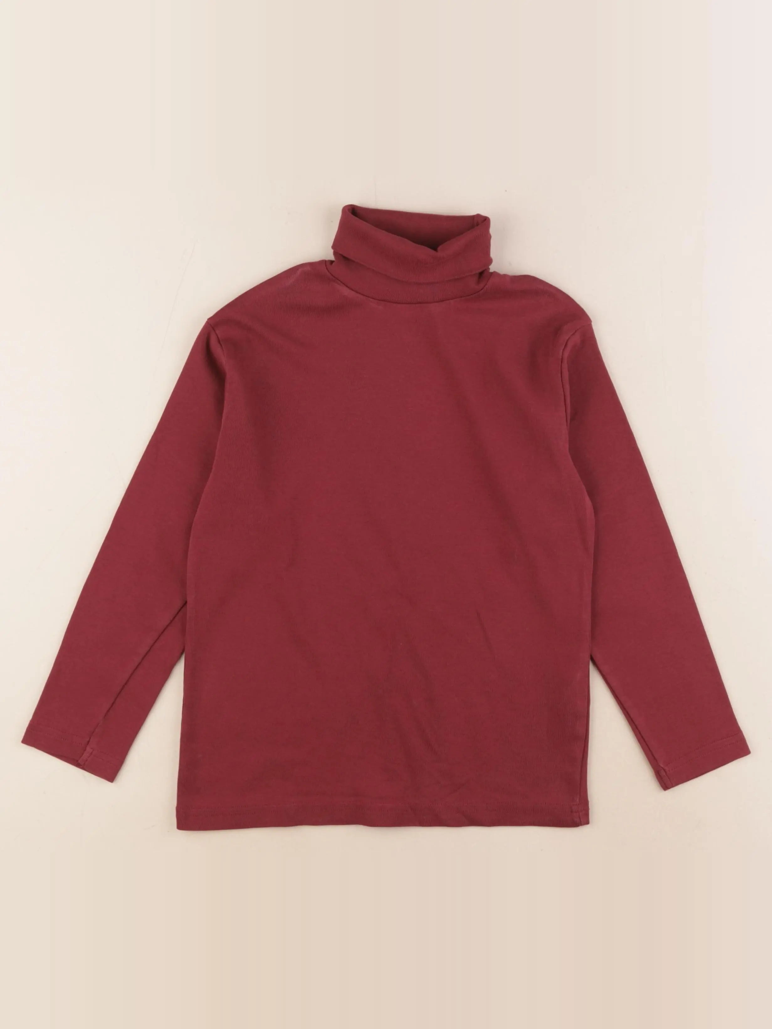 Vertbaudet - sous-pull rouge - 8 ans