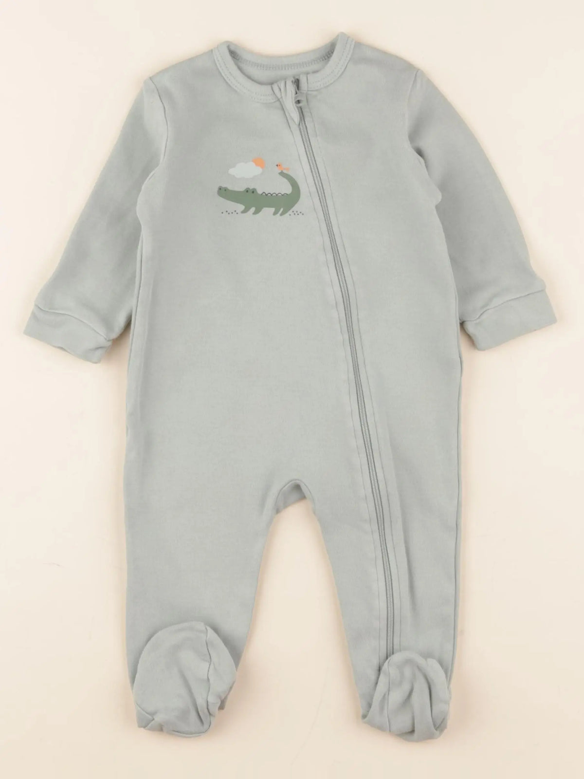 La Redoute - pyjama coton vert - 9 mois