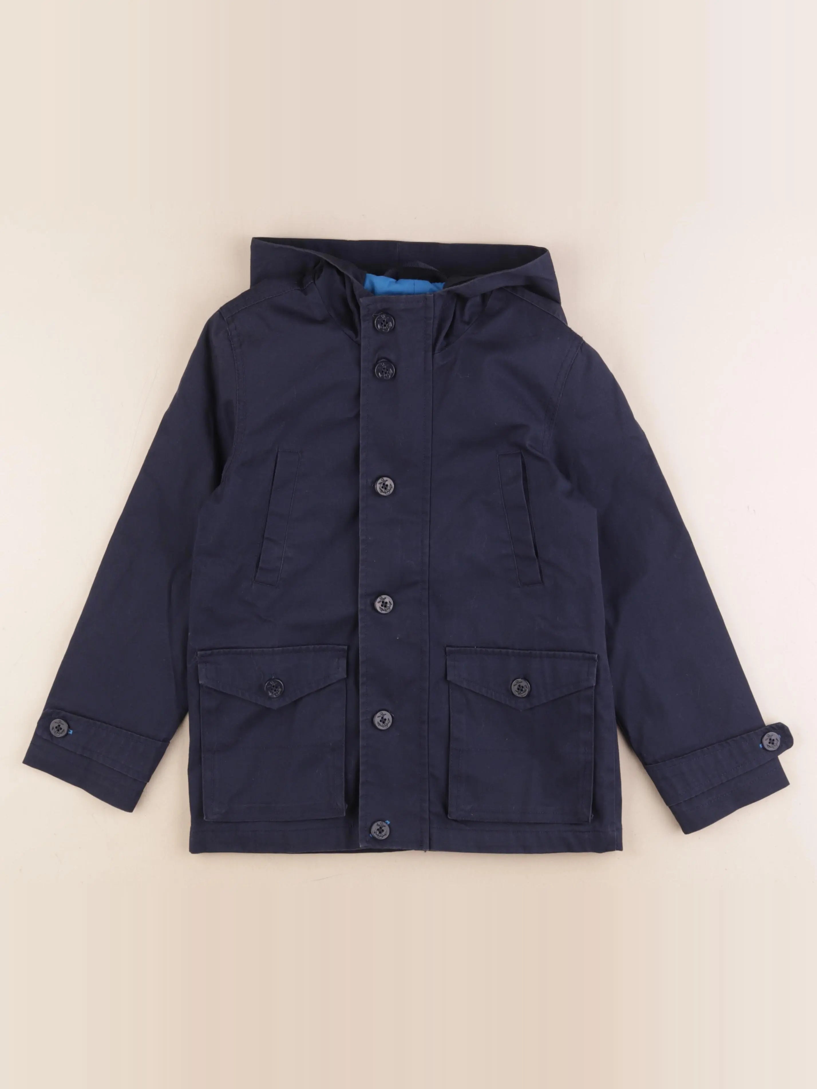 Cyrillus - veste bleu - 8 ans