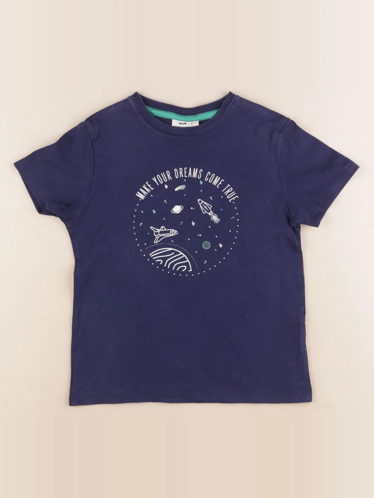 Cyrillus - tee-shirt bleu - 6 ans