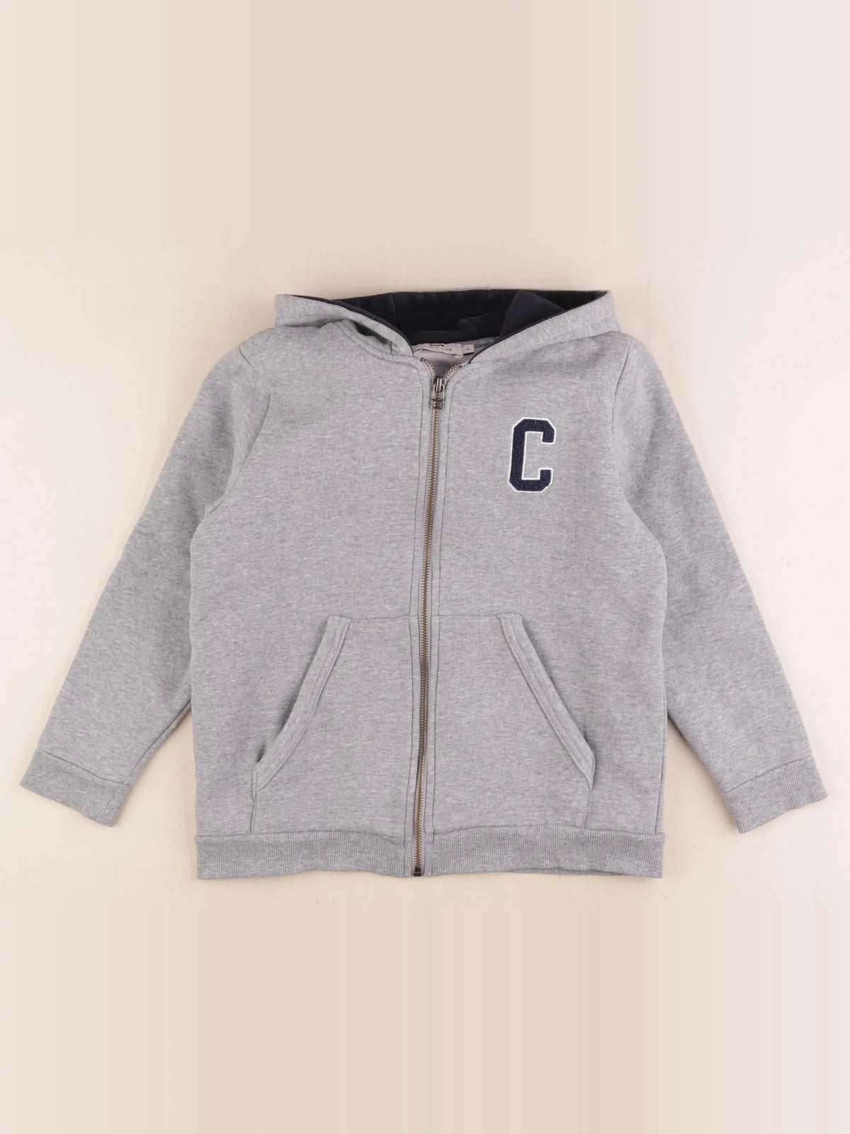 Cyrillus - sweat gris - 10 ans