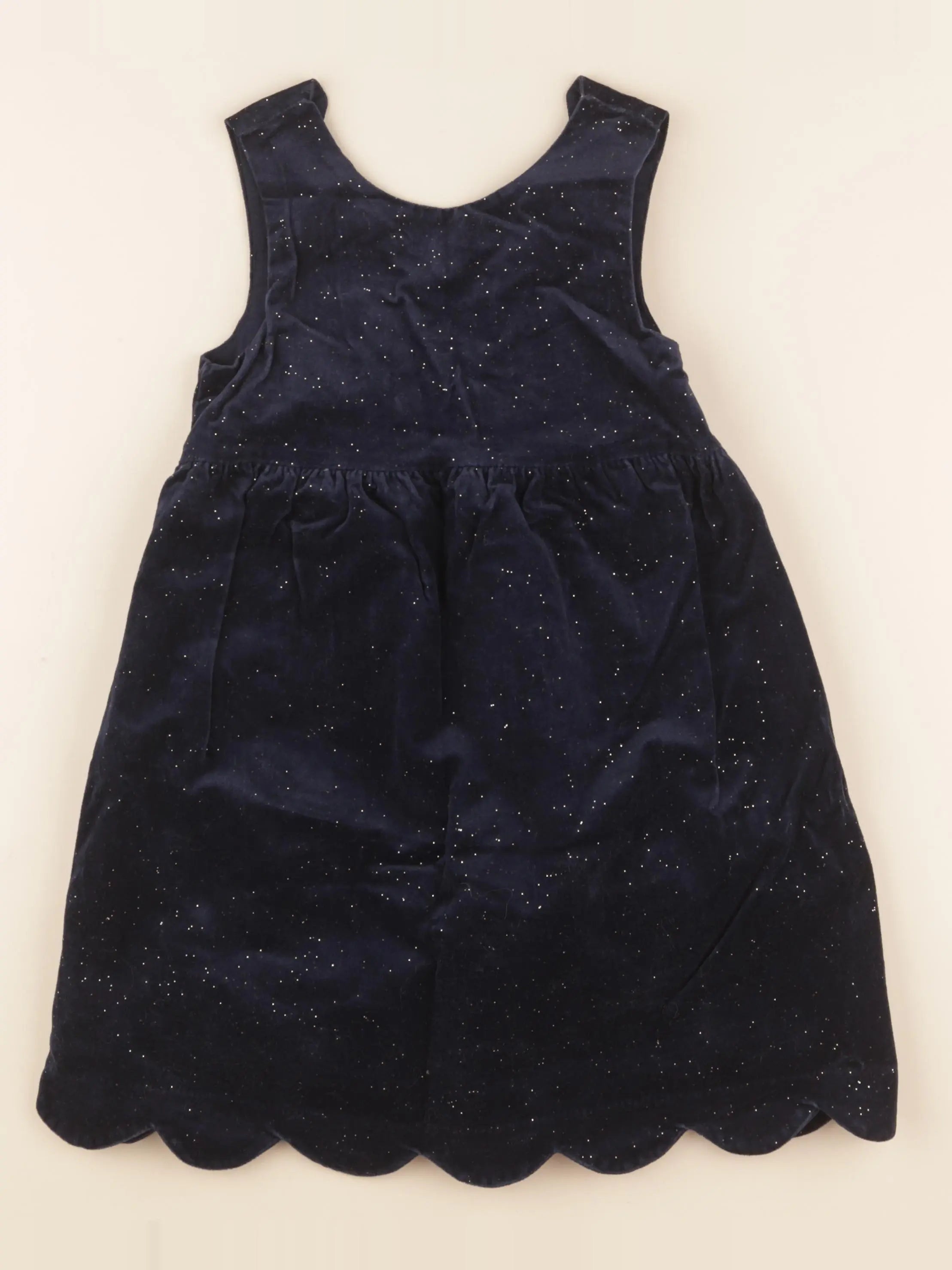Vertbaudet - robe bleu - 7 ans