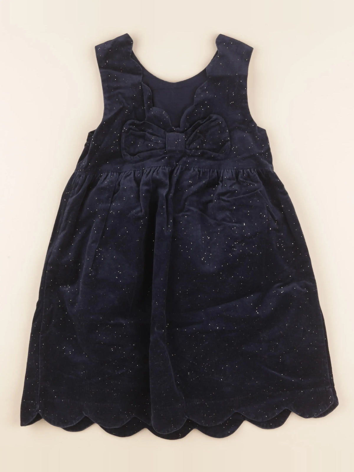 Vertbaudet - robe bleu - 7 ans