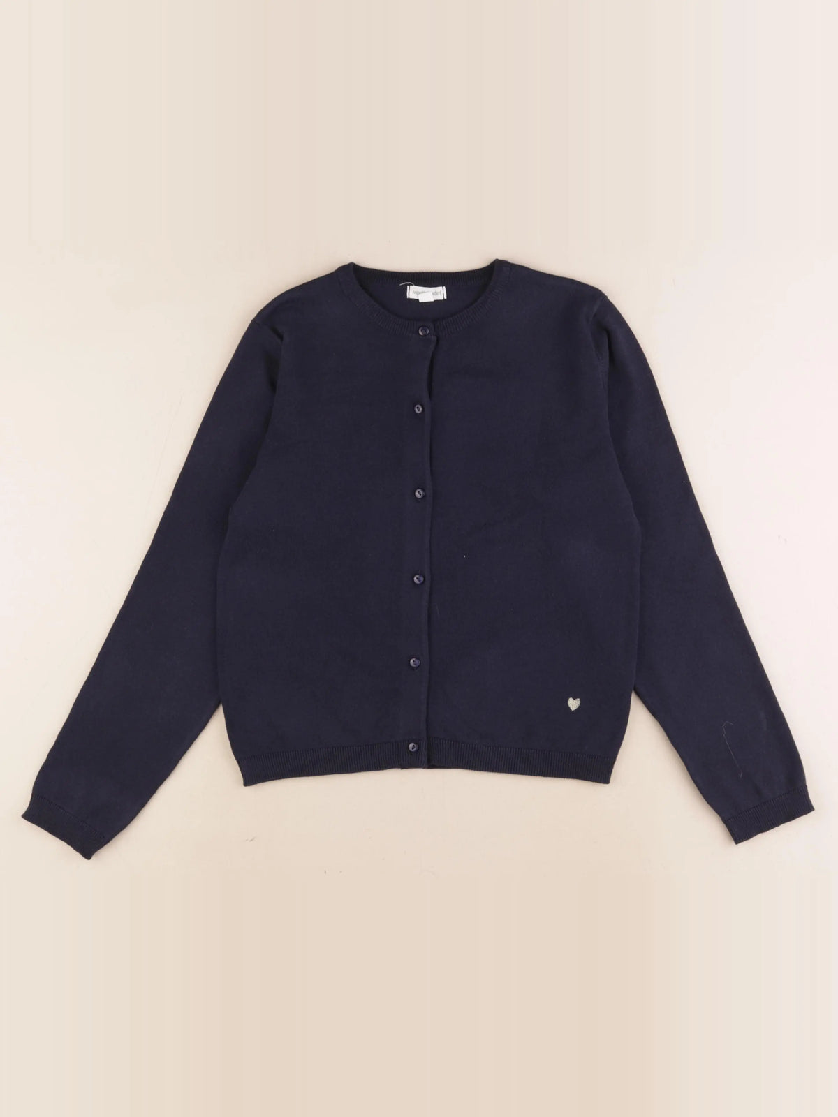 Vertbaudet - gilet bleu - 10 ans