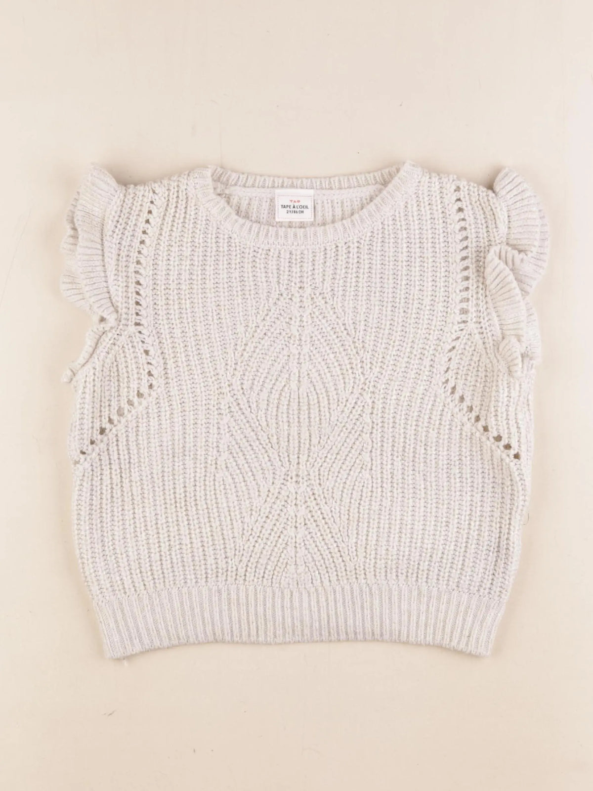 Tape à l'oeil - pull beige - 2 ans