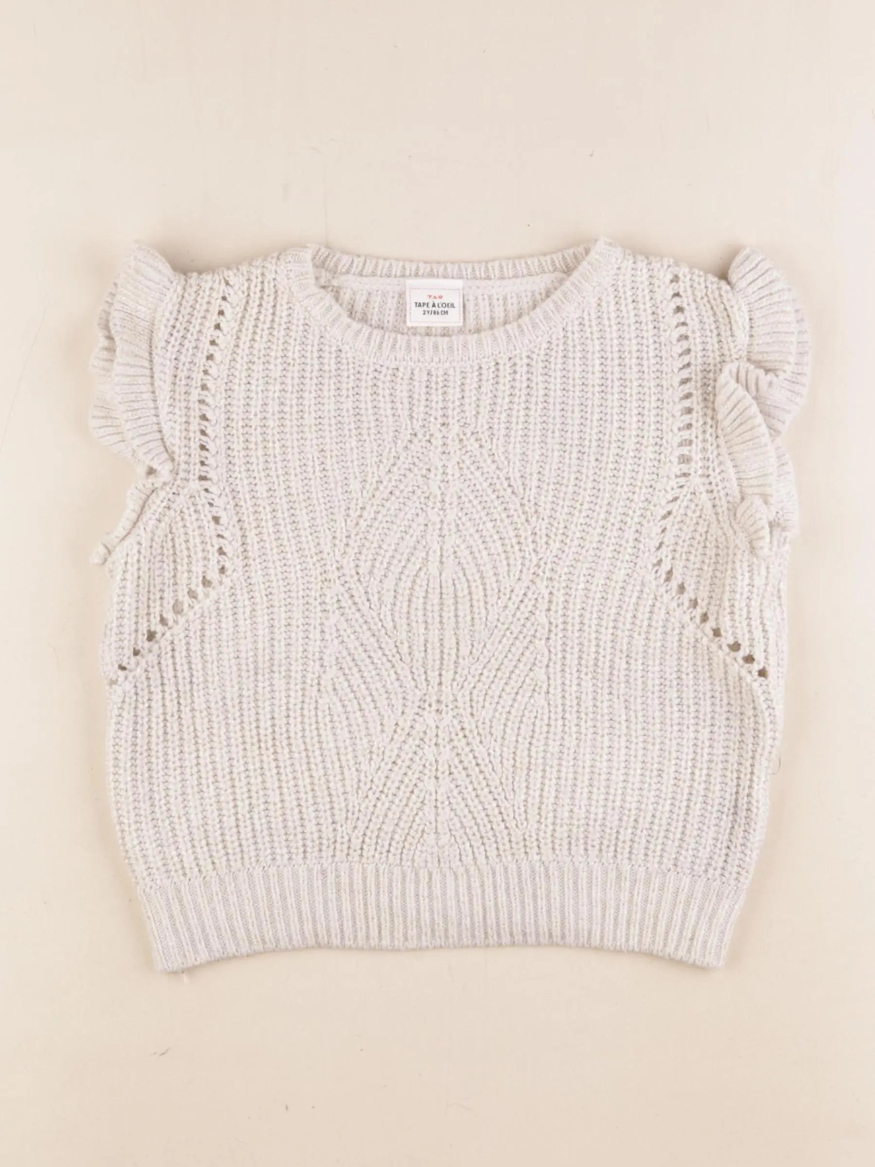 Tape à l'oeil - pull beige - 2 ans