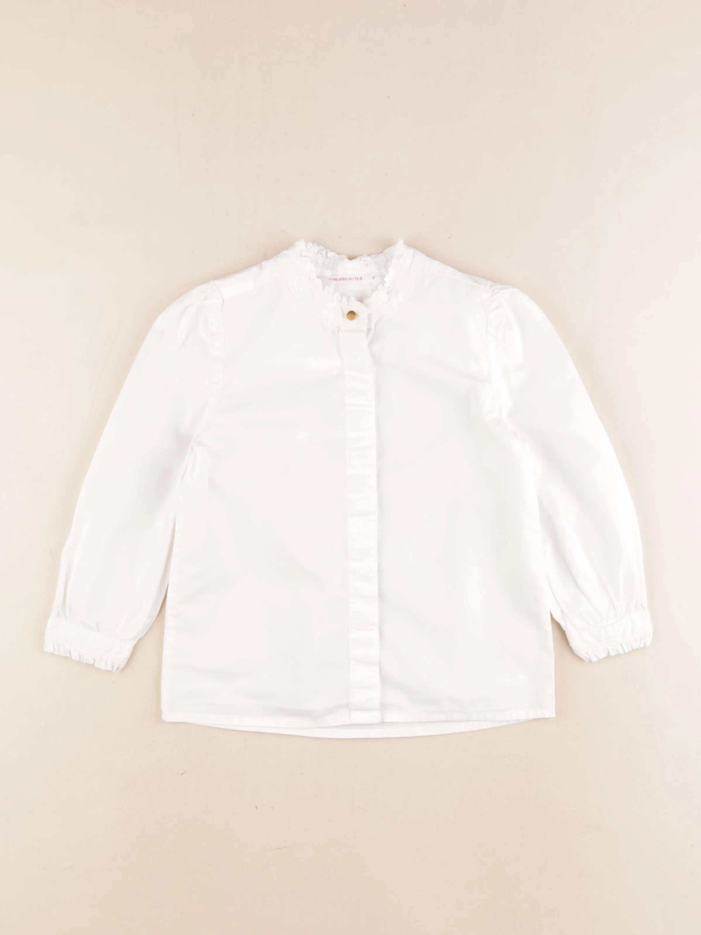 Monoprix - blouse blanc - 5 ans