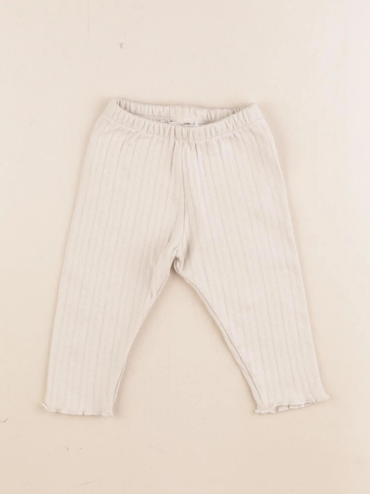 Zara - legging beige - 3/6 mois