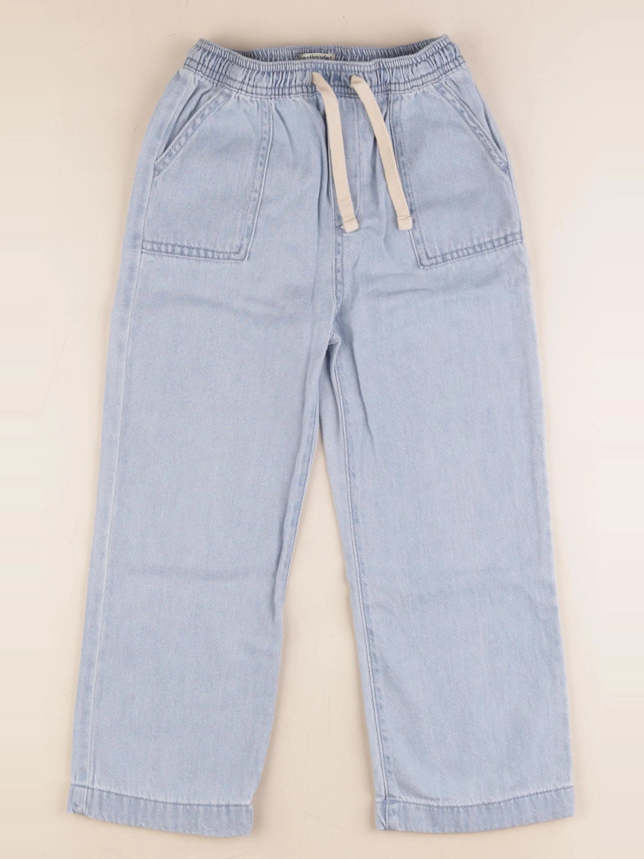 Vertbaudet - pantalon bleu - 7 ans
