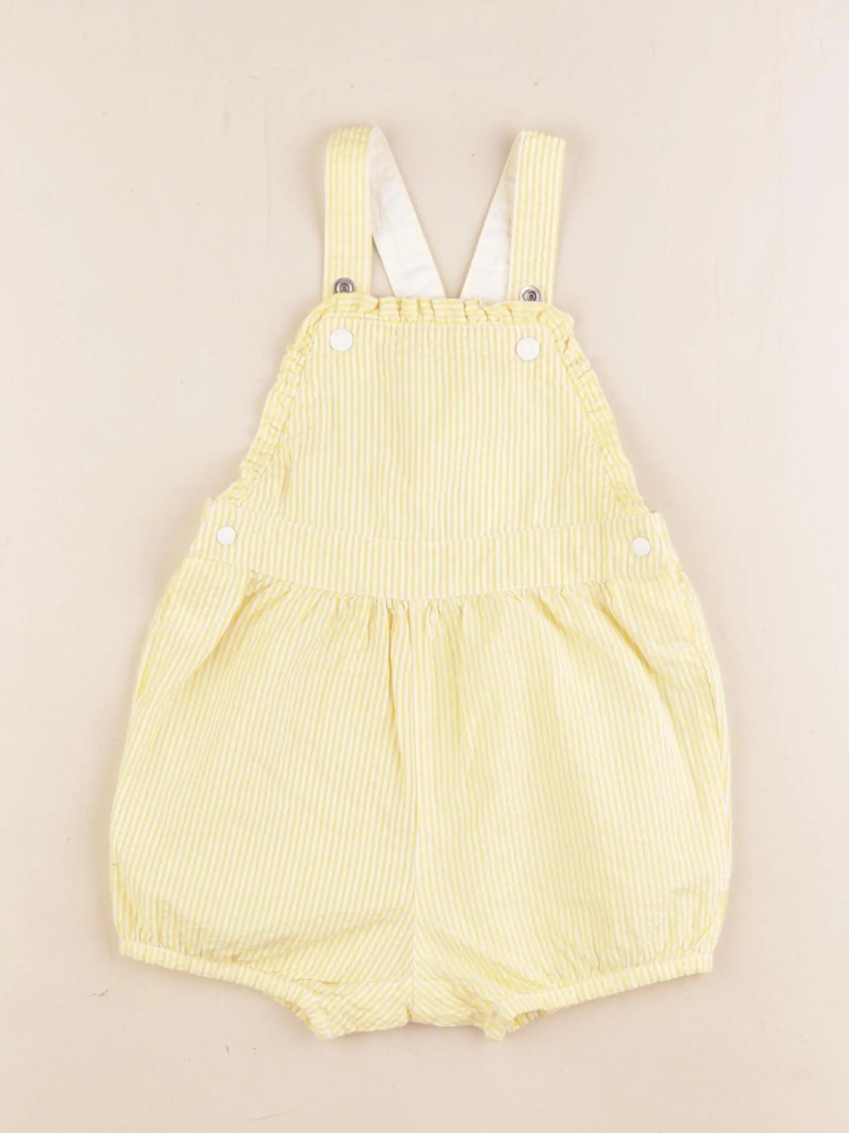 Petit Bateau - combinaison jaune - 18 mois