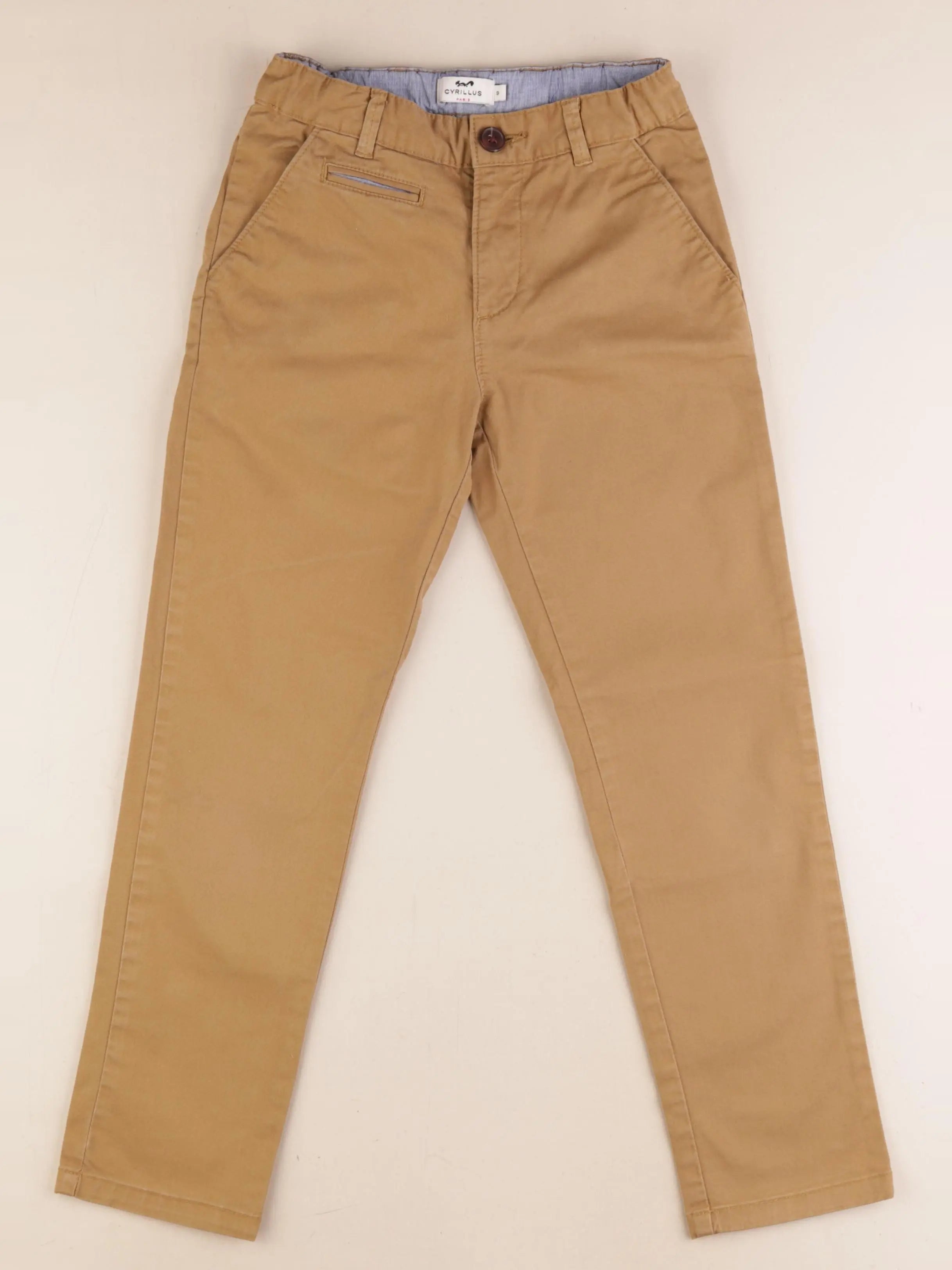 Cyrillus - pantalon marron - 9 ans