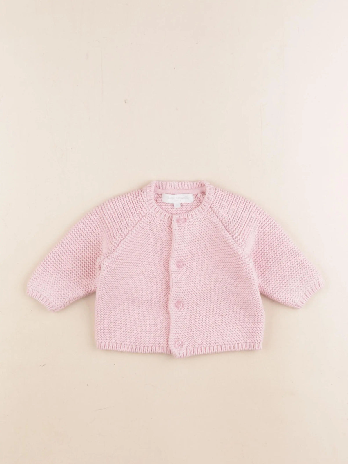 Cadet Rousselle - gilet rose - 3 mois